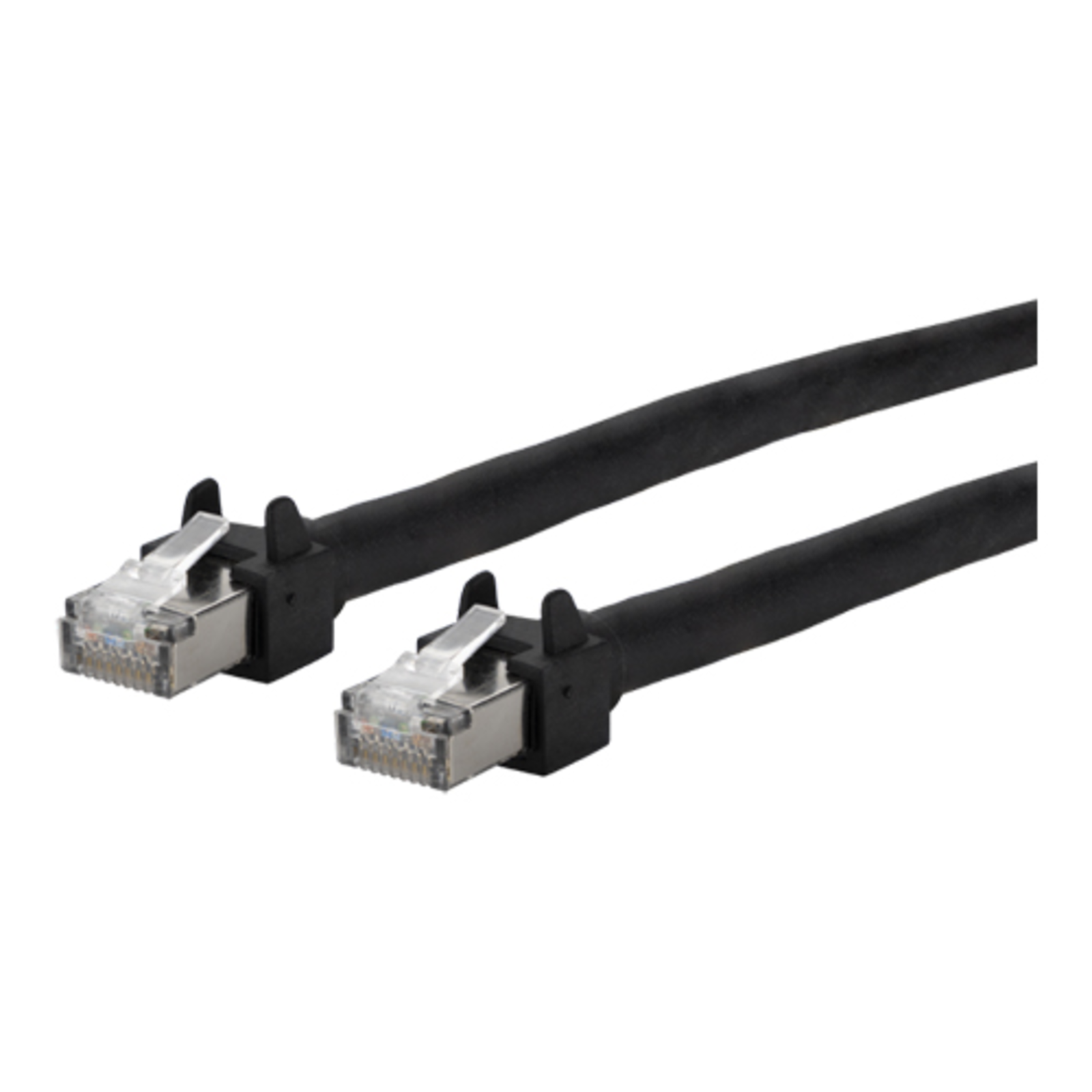 METZ CONNECT Patch Cable 6kV Flex500 Outdoor Black 1 M