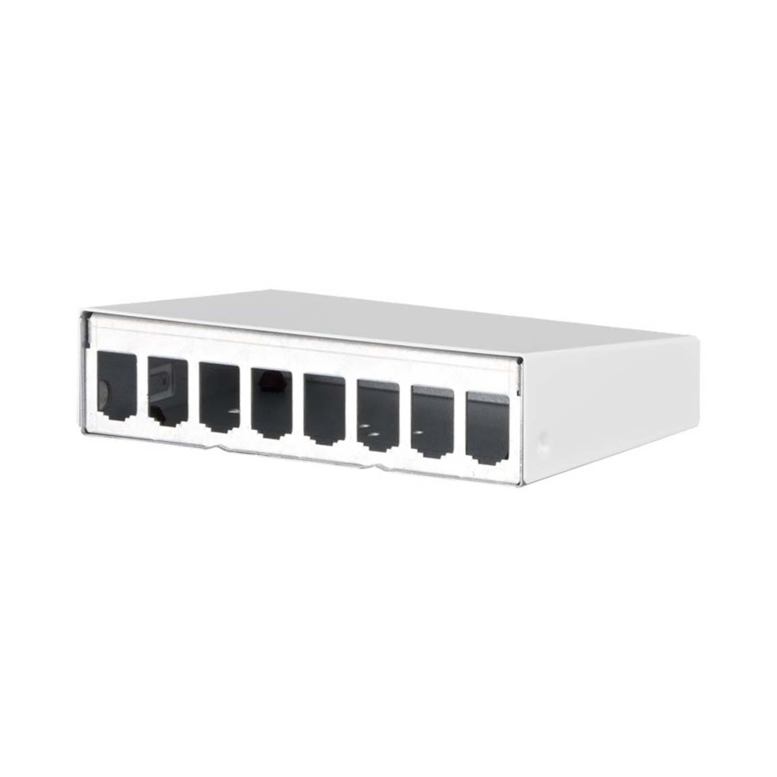 METZ CONNECT Module AP Housing 8 Port Pure White Uncovered