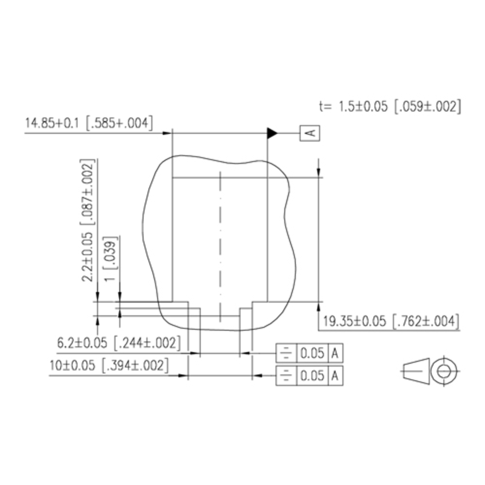 Metz Connect RJ45 Coupling Cat.6A 1309A0-I