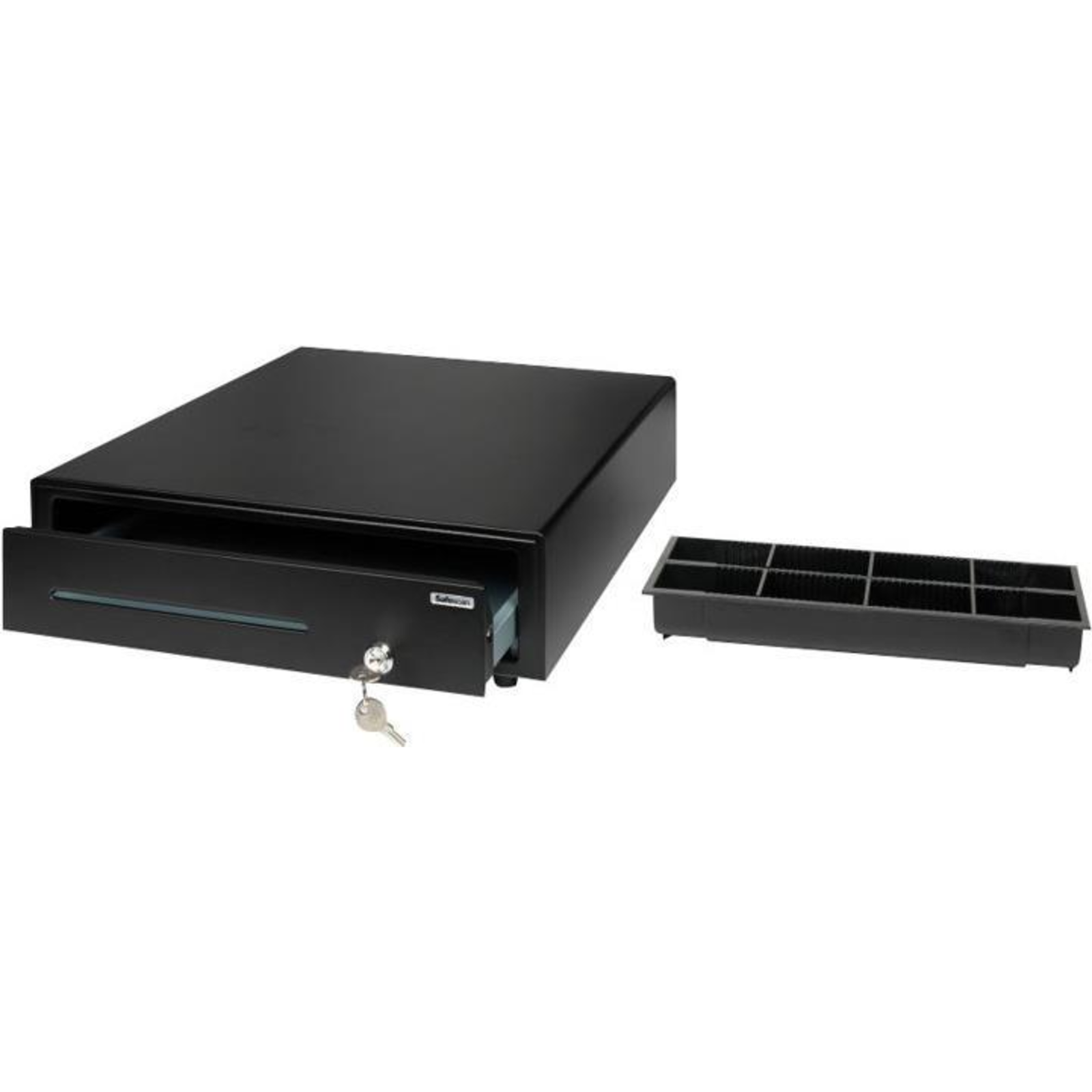 SafeScan Light-duty Cash Drawer with 8 Coin Compartments 3 Banknotes