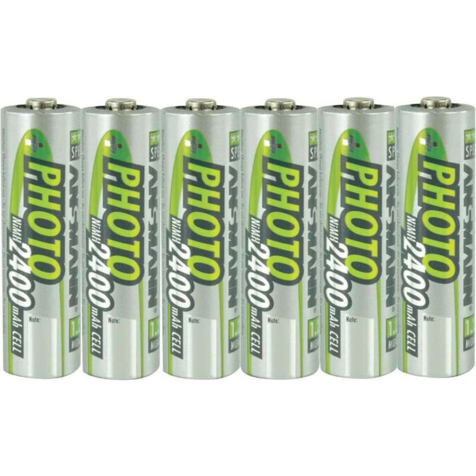 Ansmann NiMH Mignon Rechargeable Batteries 4+ 2 Free 1322-0000-510