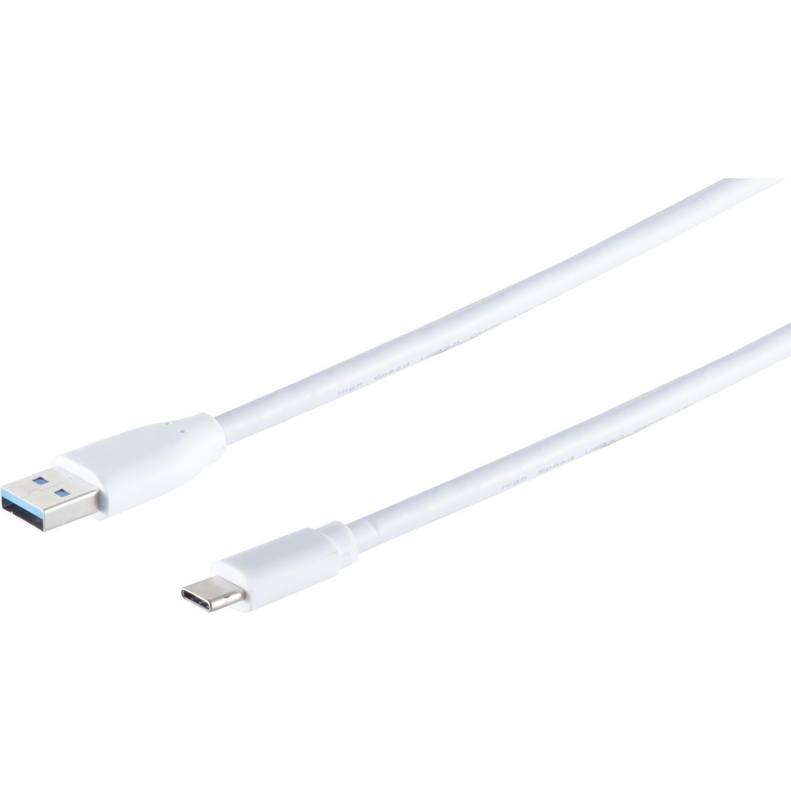 ShiverPeaks USB Cable A-ST to 3.1 Type C-ST White 1.0m Cable Digital/Data
