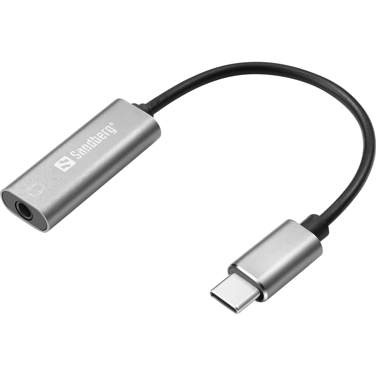 Sandberg Adapter USB-C to Jack Plug USB-C (M) to Stereo Mini Jack Plug (W)