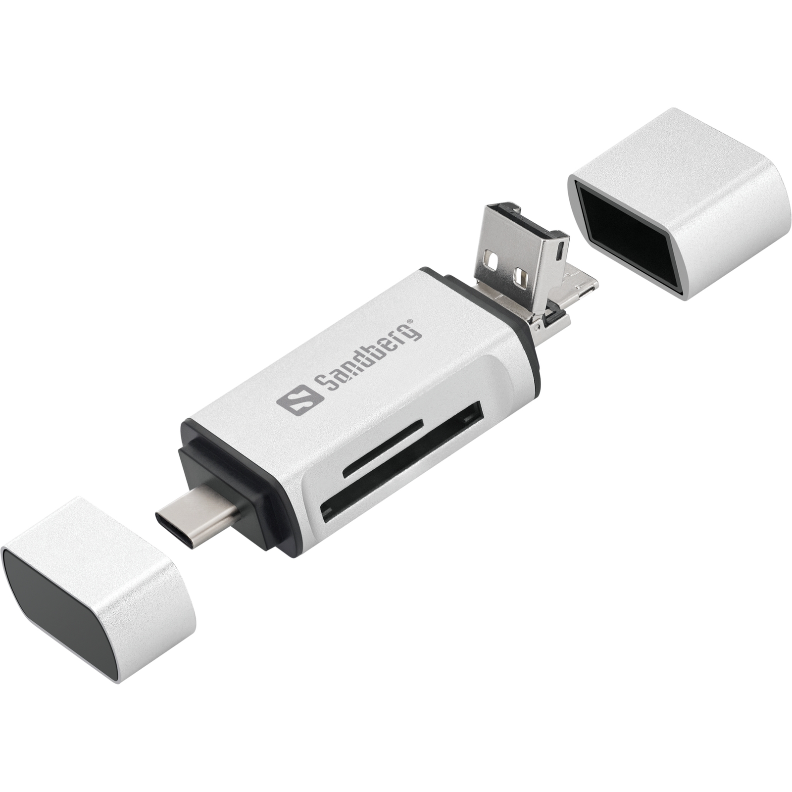 SANDBERG Card Reader (SD MicroSD) Micro