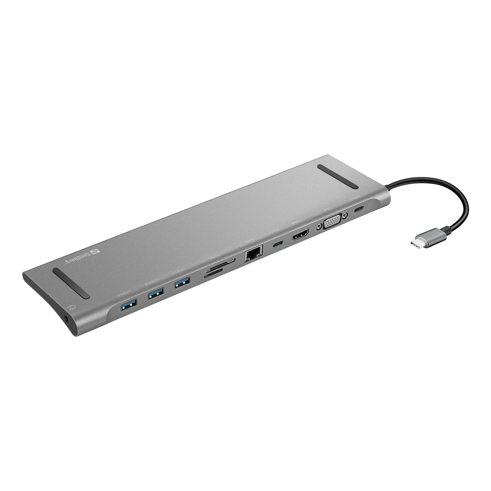 SANDBERG USB-C 10-in-1 Docking Station Docking Station