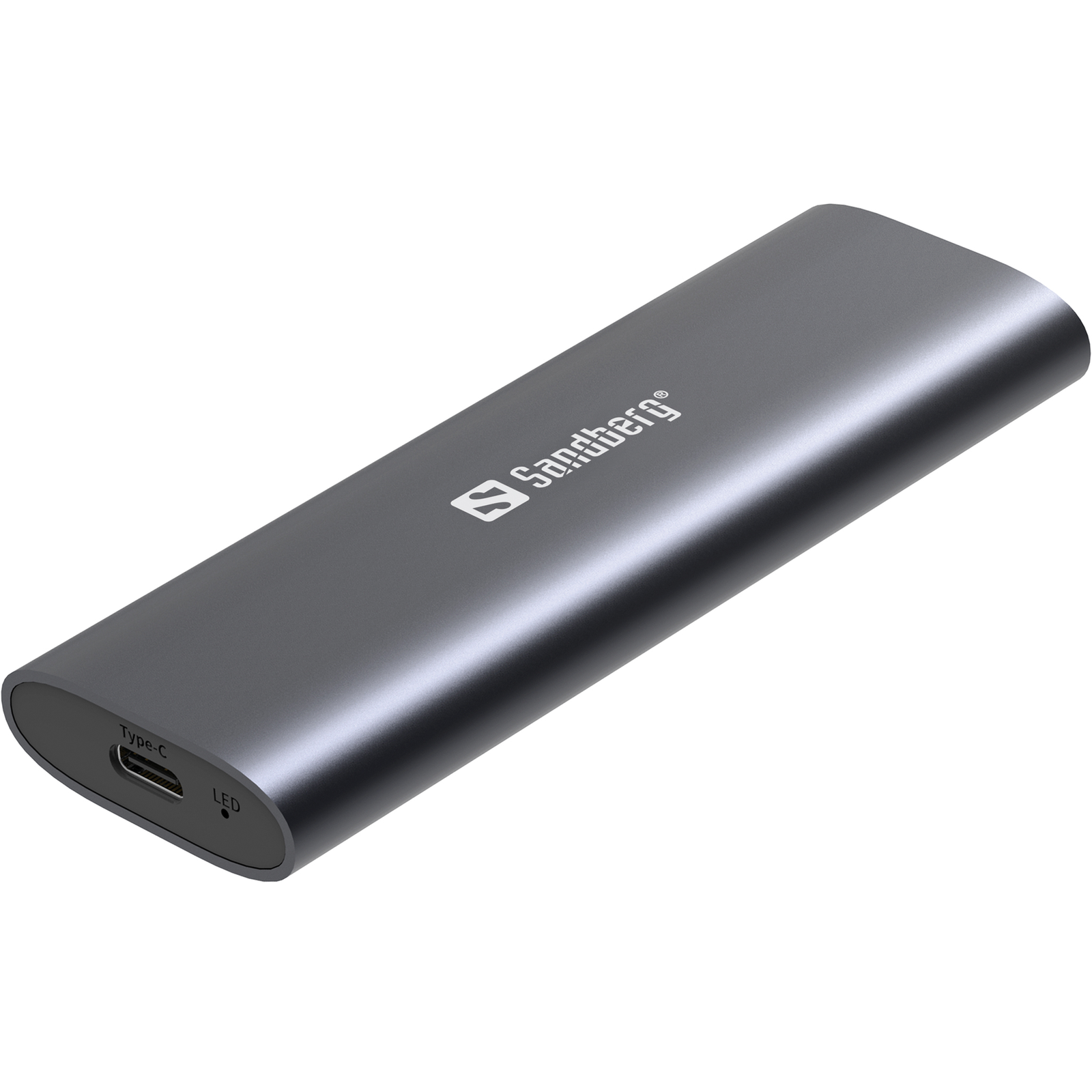 SANDBERG USB 32 Case for M2+NVMe SSD