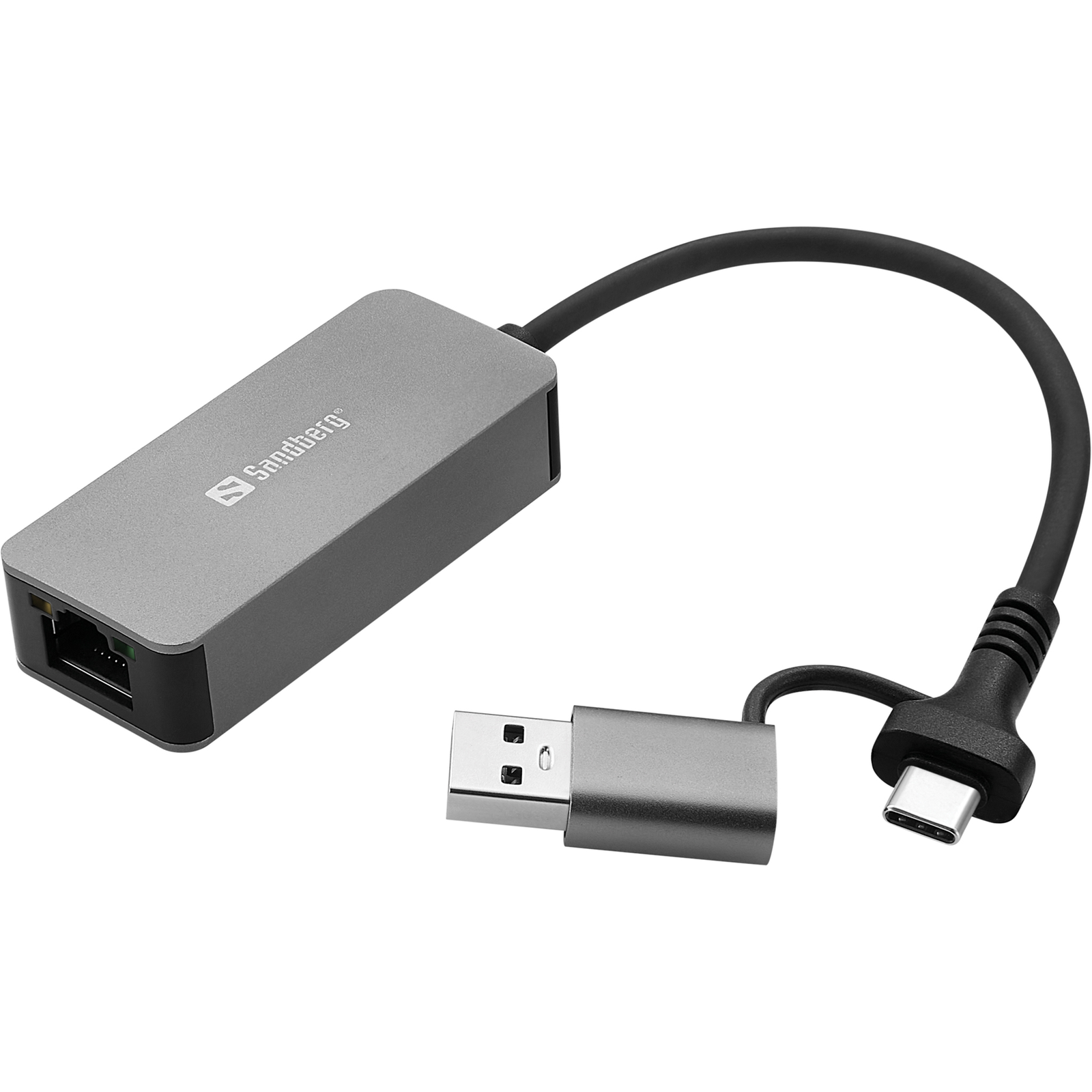 SANDBERG Network Adapter USB-C USB-A