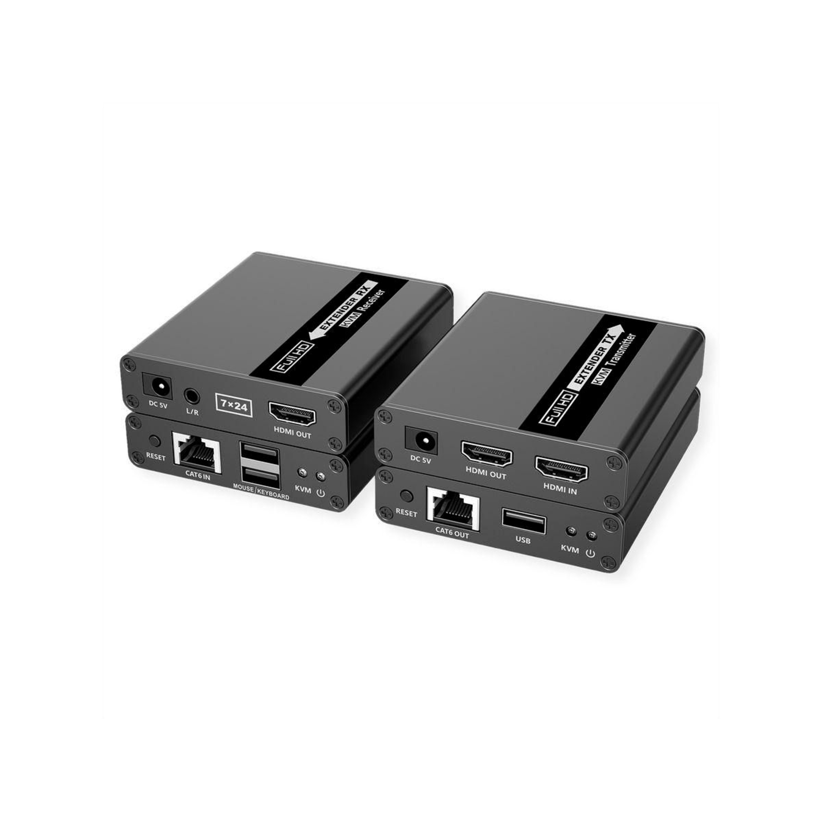VALUE KVM Extension Via Cat.6/6A HDMI Max. 70m