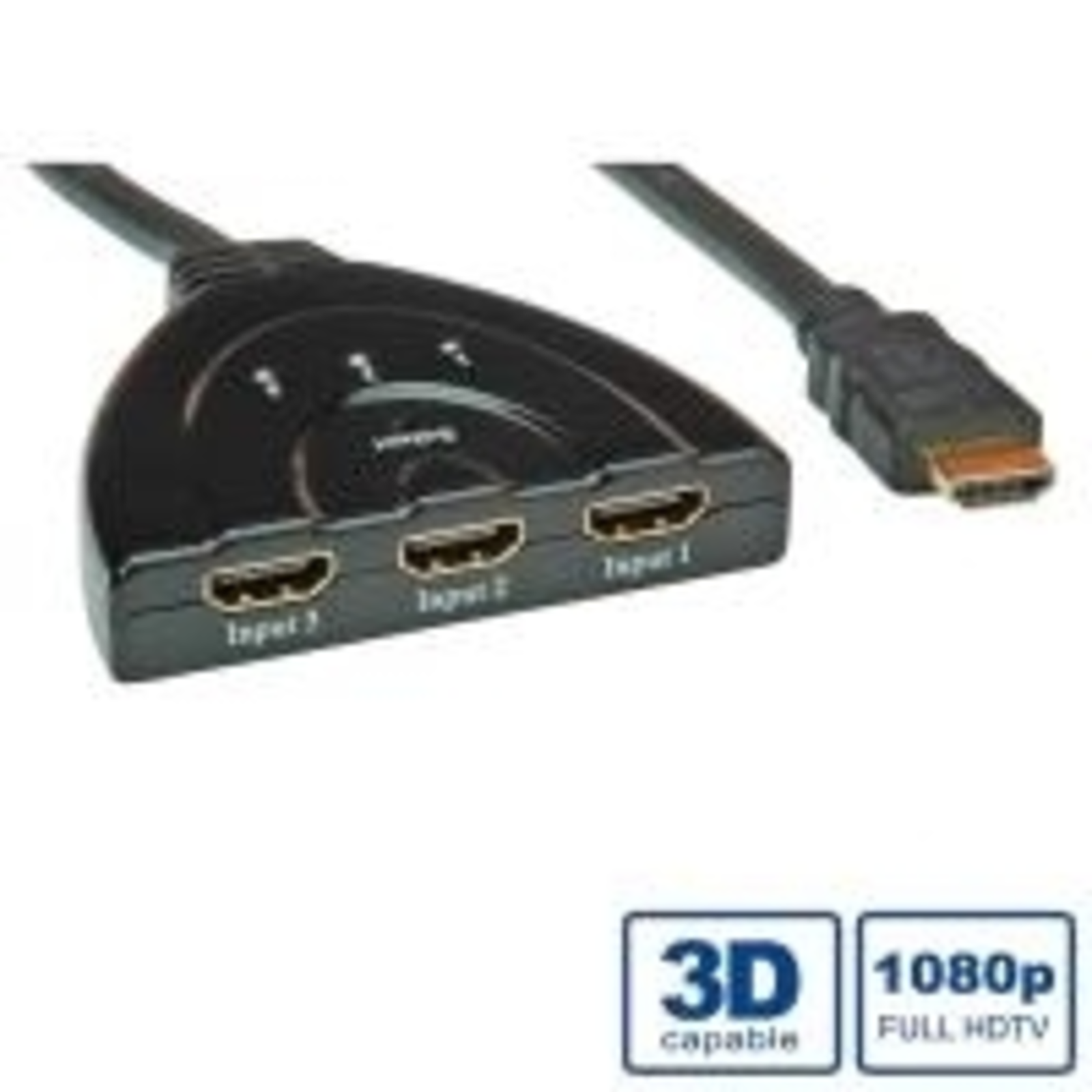 VALUE Video Audio Switch 3 X HDMI Desktop