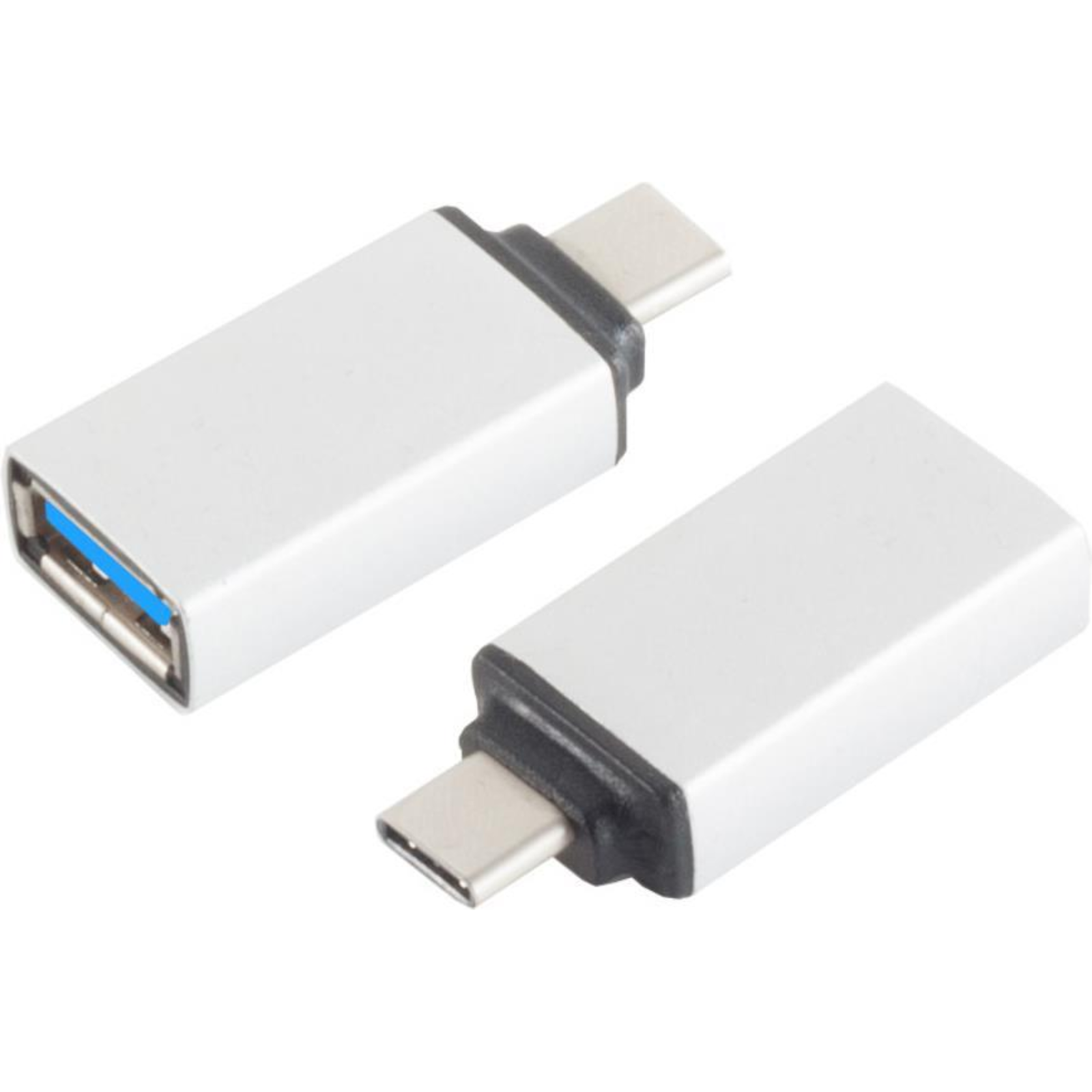 ShiverPeaks 14-05015 USB 3.1 C USB 3.0 A Male/Female Silver