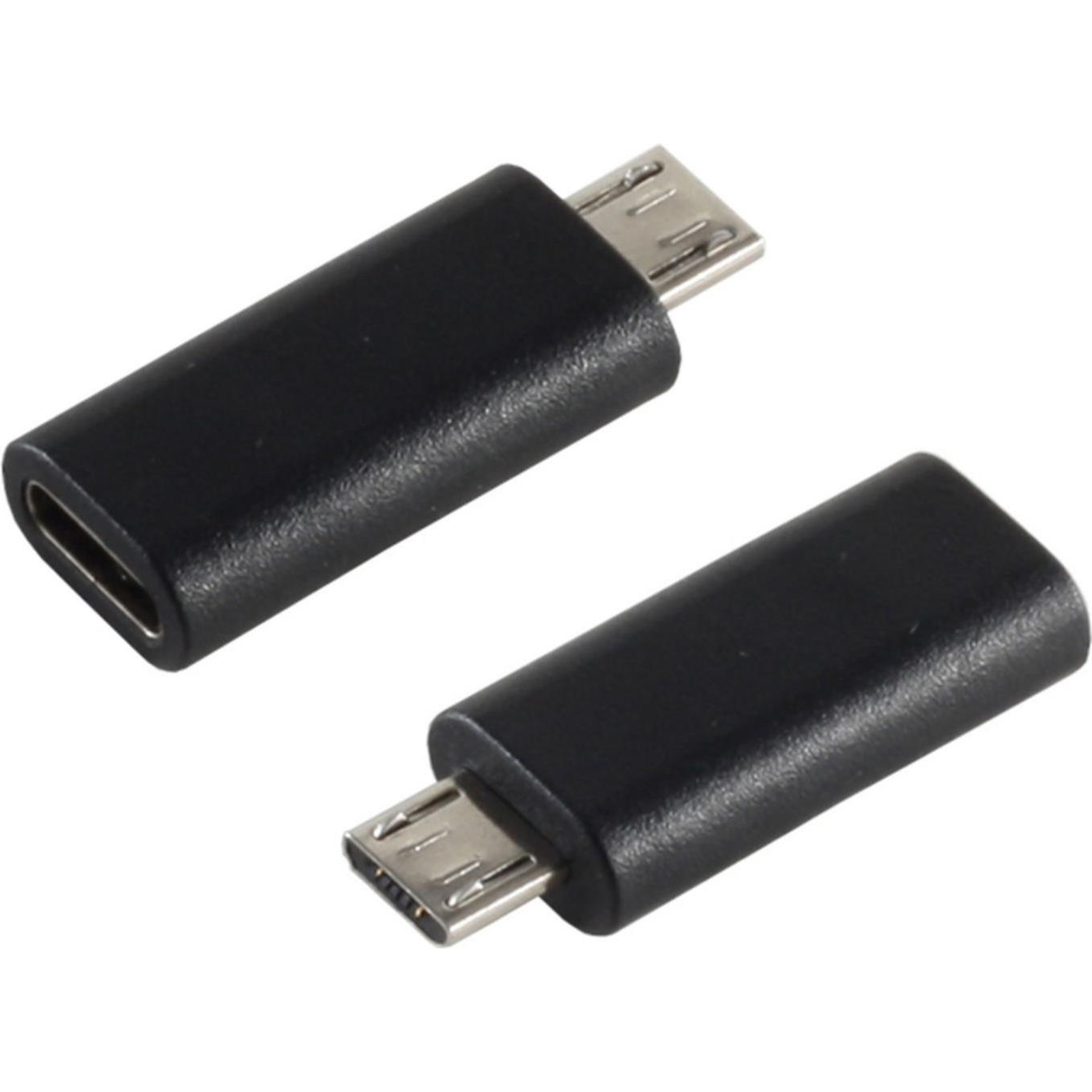 ShiverPeaks 14-05019 USB 2.0 MicroB 3.1 C Black Cable Interface/Adapter Adapter