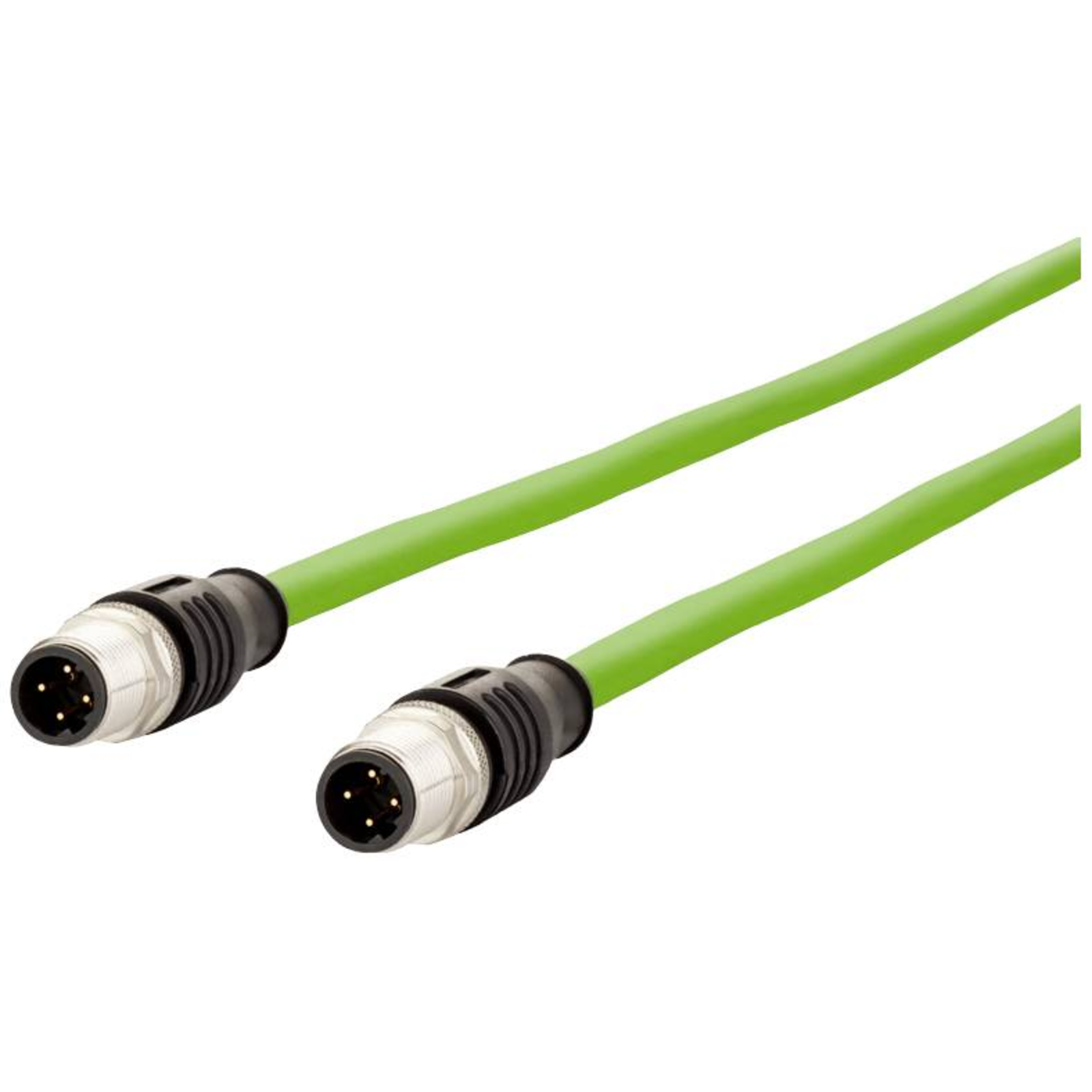 METZ CONNECT M12 Network Cable M12 (4-pin) (M)