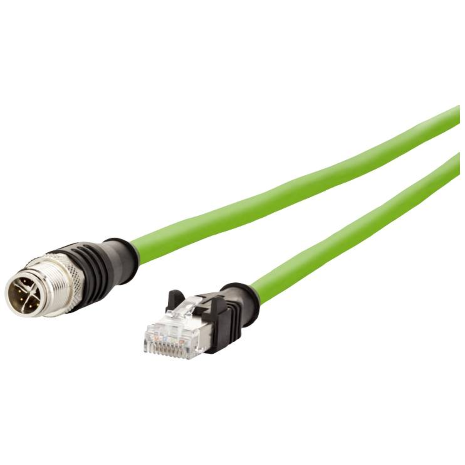 METZ CONNECT Network Cable 8 Pin M12-X (M)