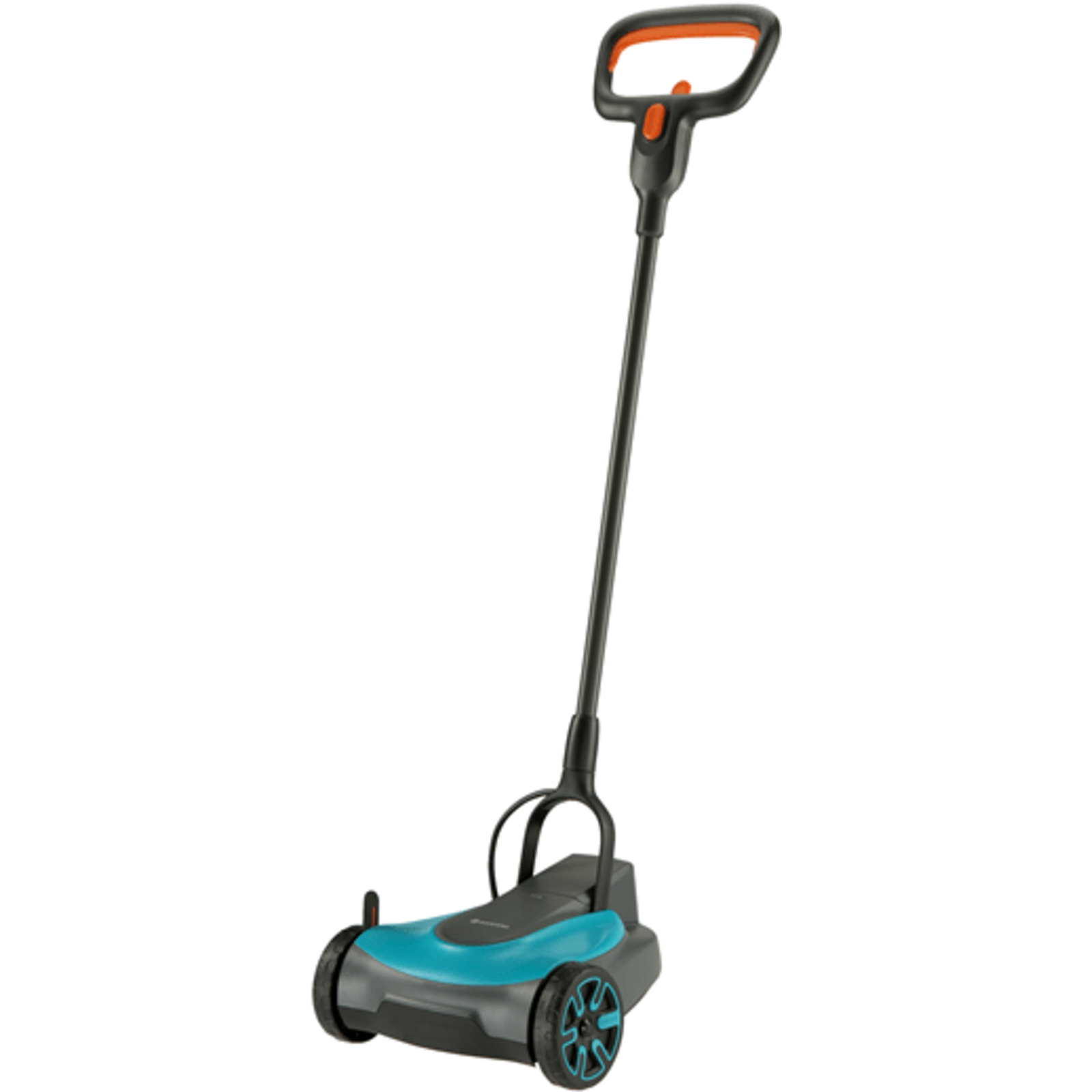 Gardena mobile phoneMower 22 18V P4A Solo Cordless Lawn Mower Grey Turquoise No Battery And Charger