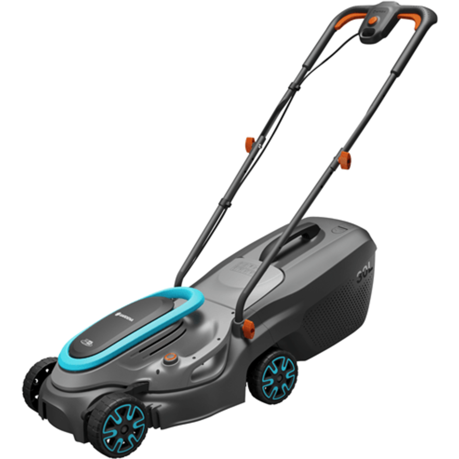 Gardena Cordless Lawn Mower PowerMax 32 18V P4A 18V Black Grey Li-Ion Battery 4.0Ah