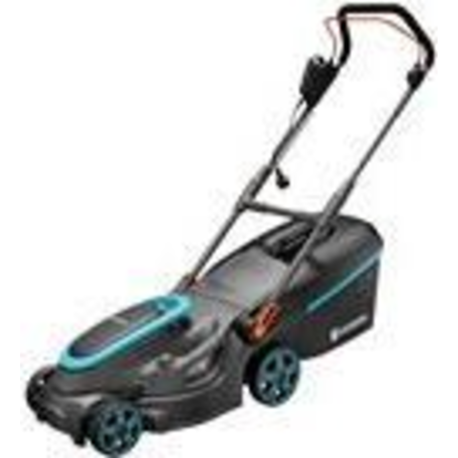 Gardena PowerMax 37 1800 G2 Electric Lawn Mower Black Grey 1800 Watts