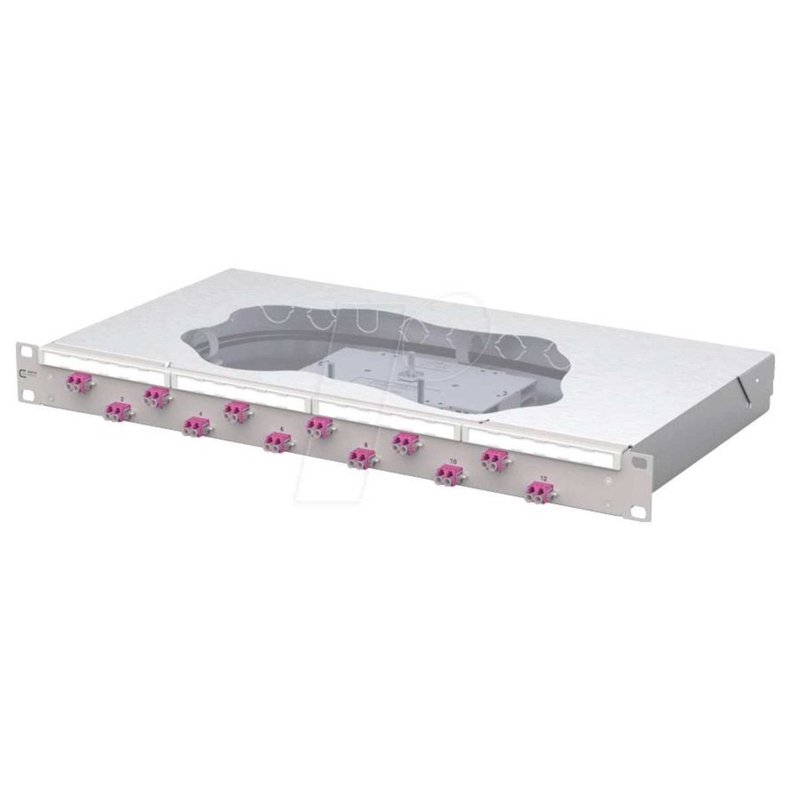 METZ CONNECT Patch Panel Splice 12xLC-D OM4 1504577512-F (1504577512-F)