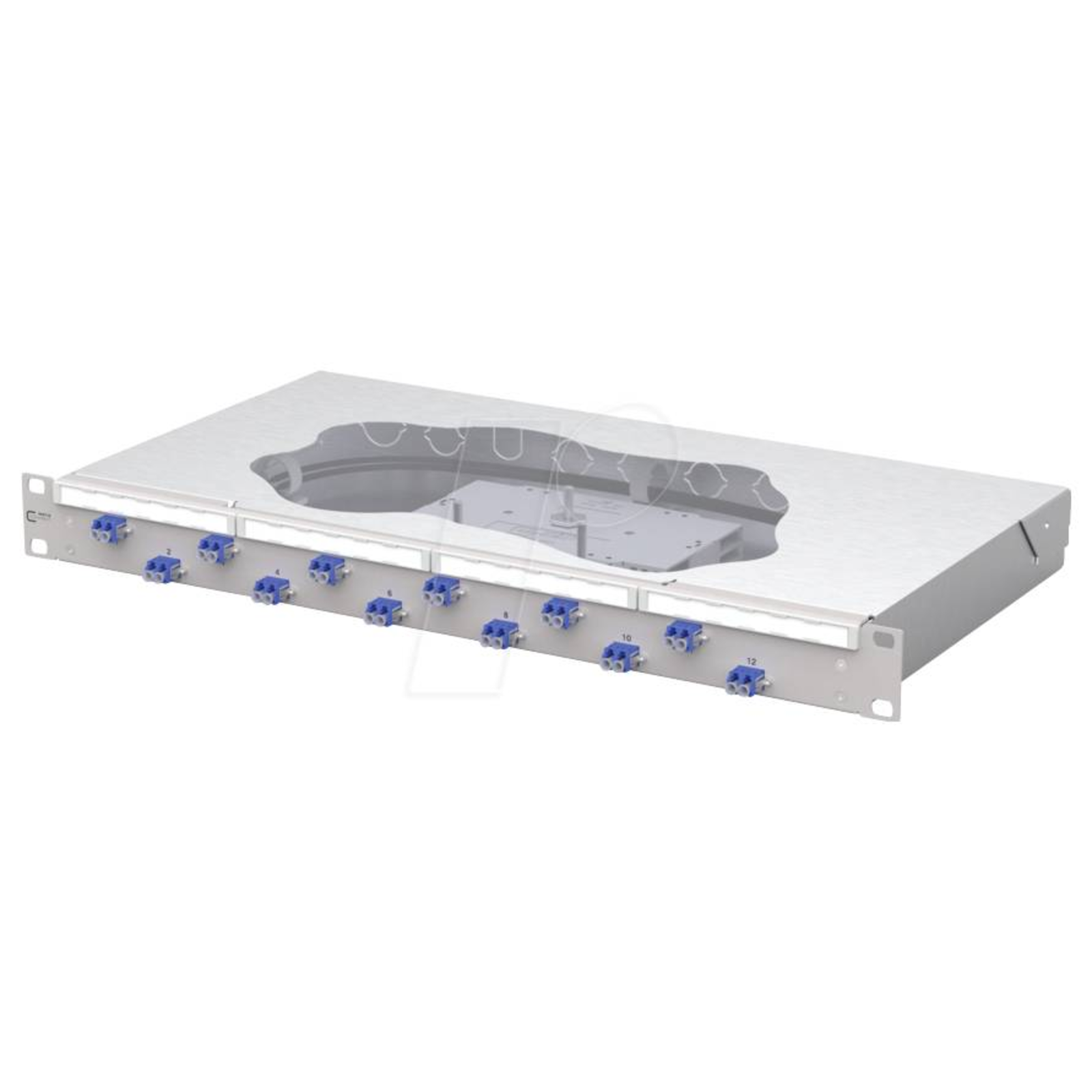 METZ CONNECT Patch Panel Splice 12xLC-D OS2 1504597412-F (1504597412-F)
