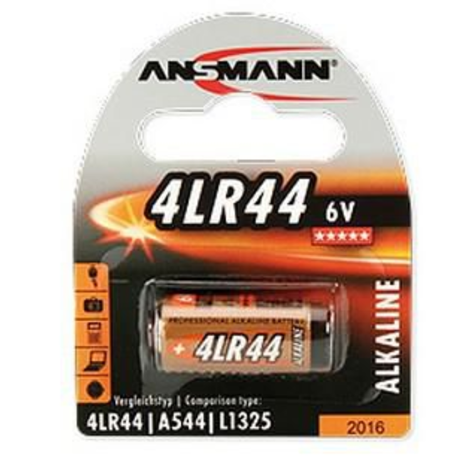 Ansmann Battery 4LR44 Alkaline