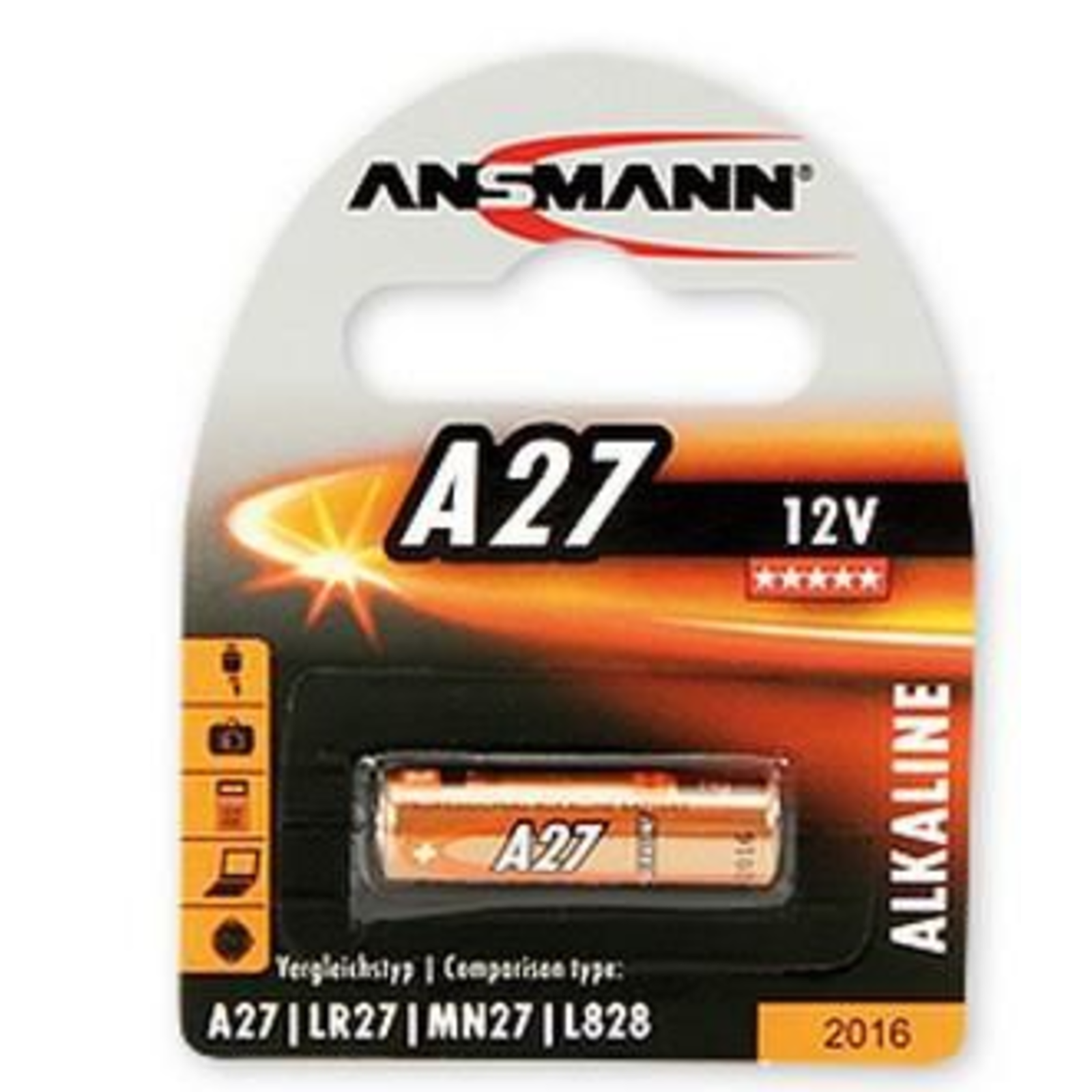 Ansmann A27 Battery 27A Alkaline