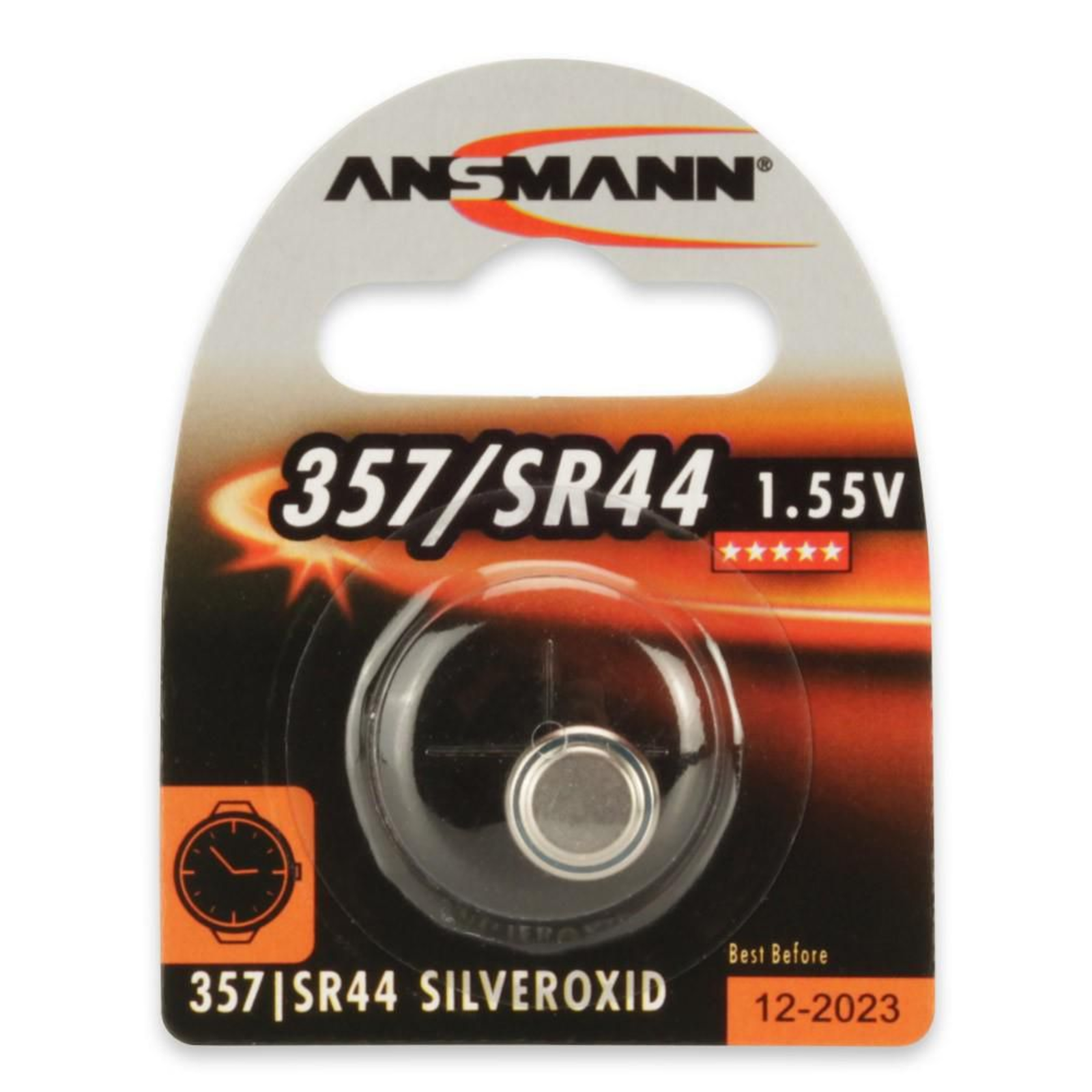 Ansmann Battery SR44 Silver Oxide 158 MAh