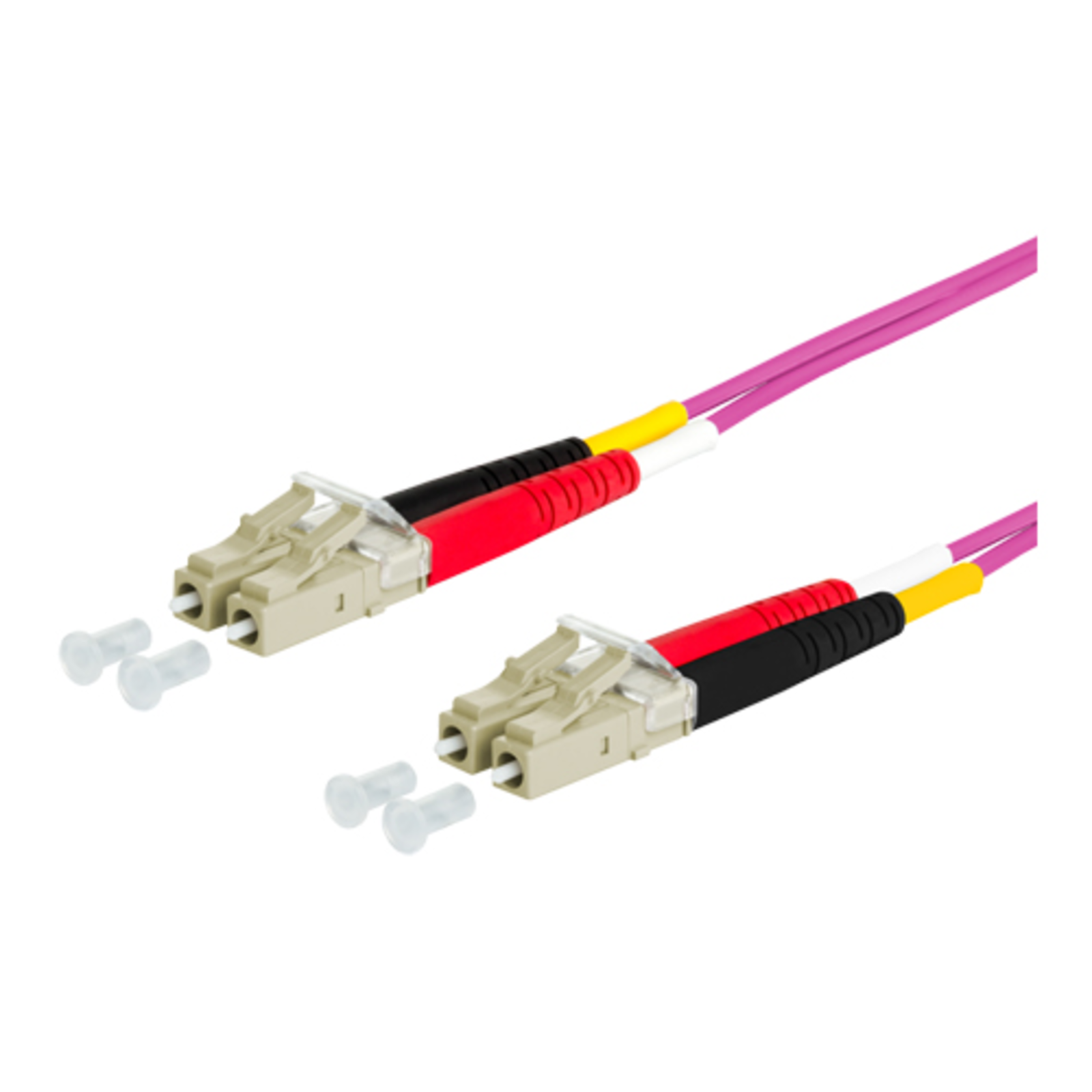 METZ CONNECT 151S1JOJO30E Fiber Optic Cable 3 M LCD OM4 Purple (151S1JOJO30E)