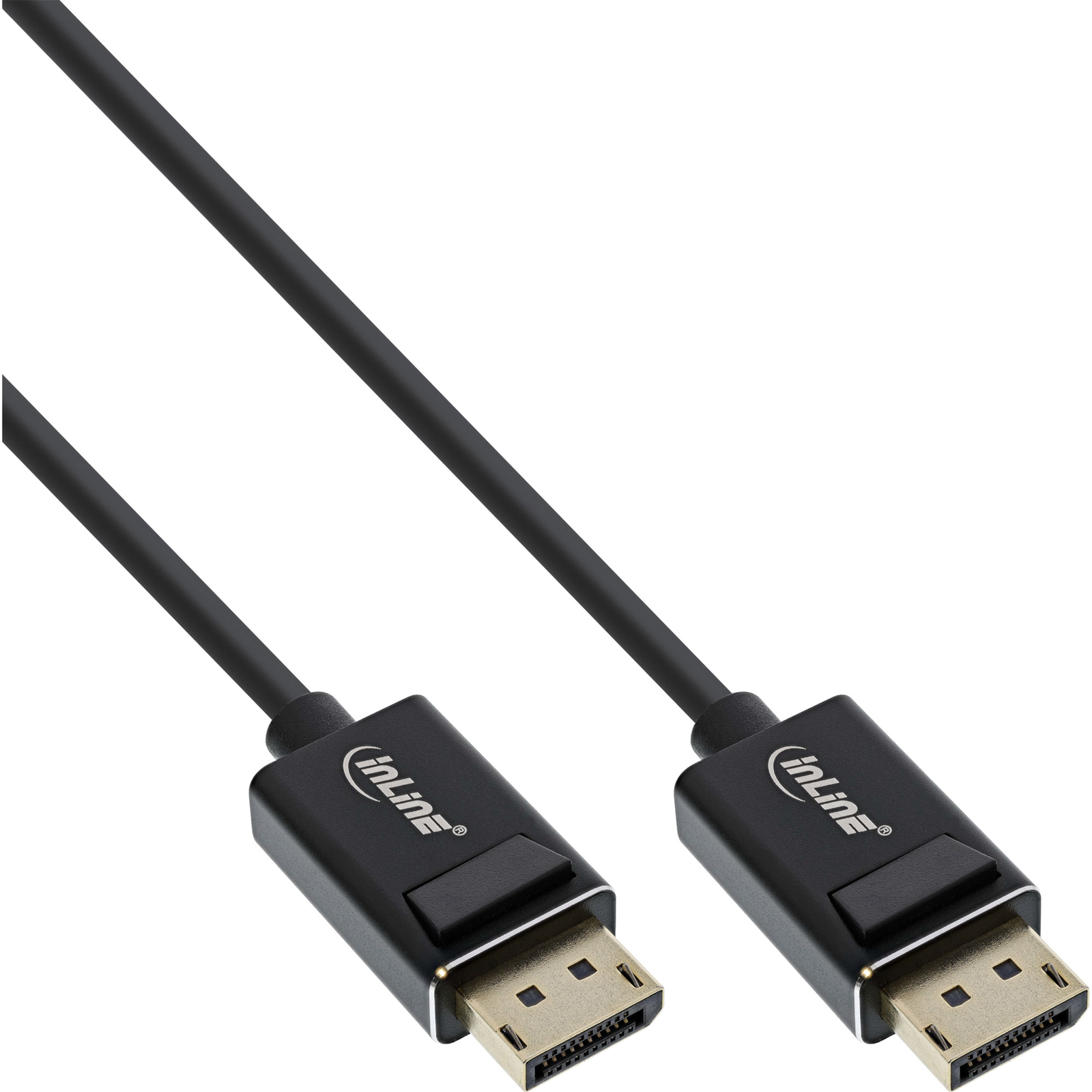 InLine DisplayPort 2.0 Cable 8K4K UHBR Black gold-plated Contacts 3m