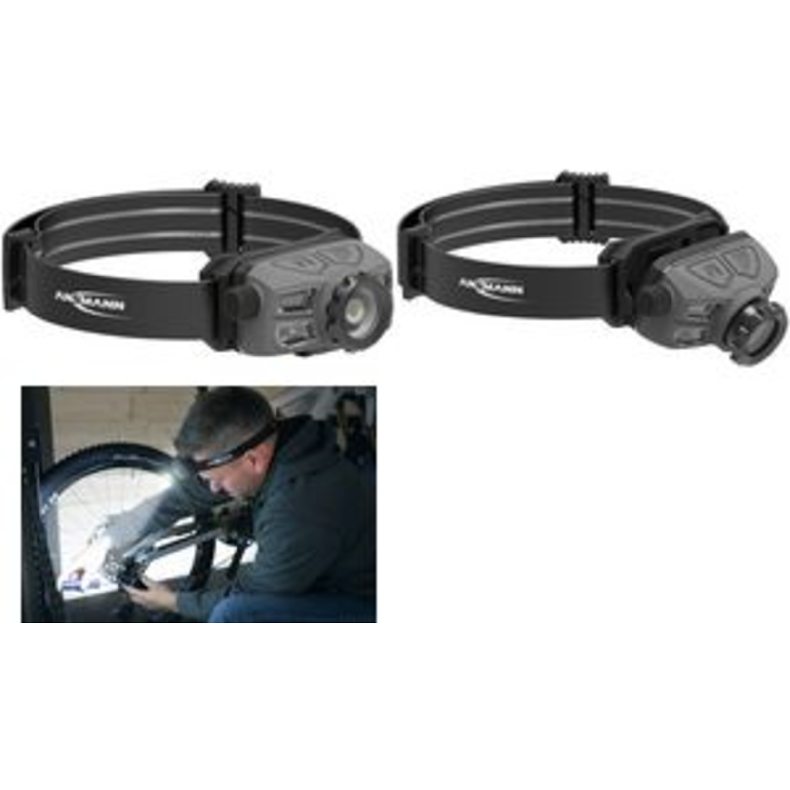ANSMANN Headlamp Black