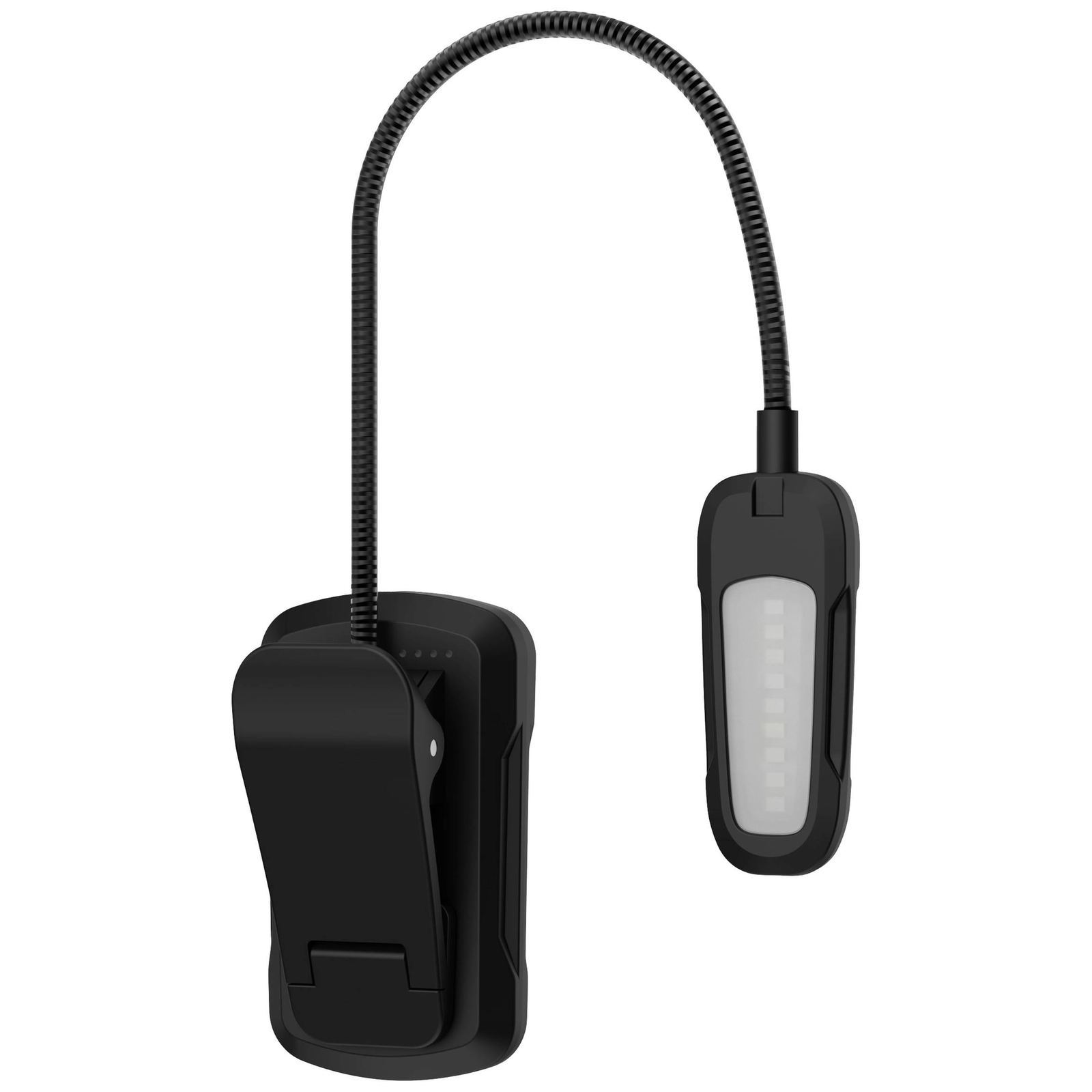 ANSMANN Book Light LED Book Reading Lamp Black