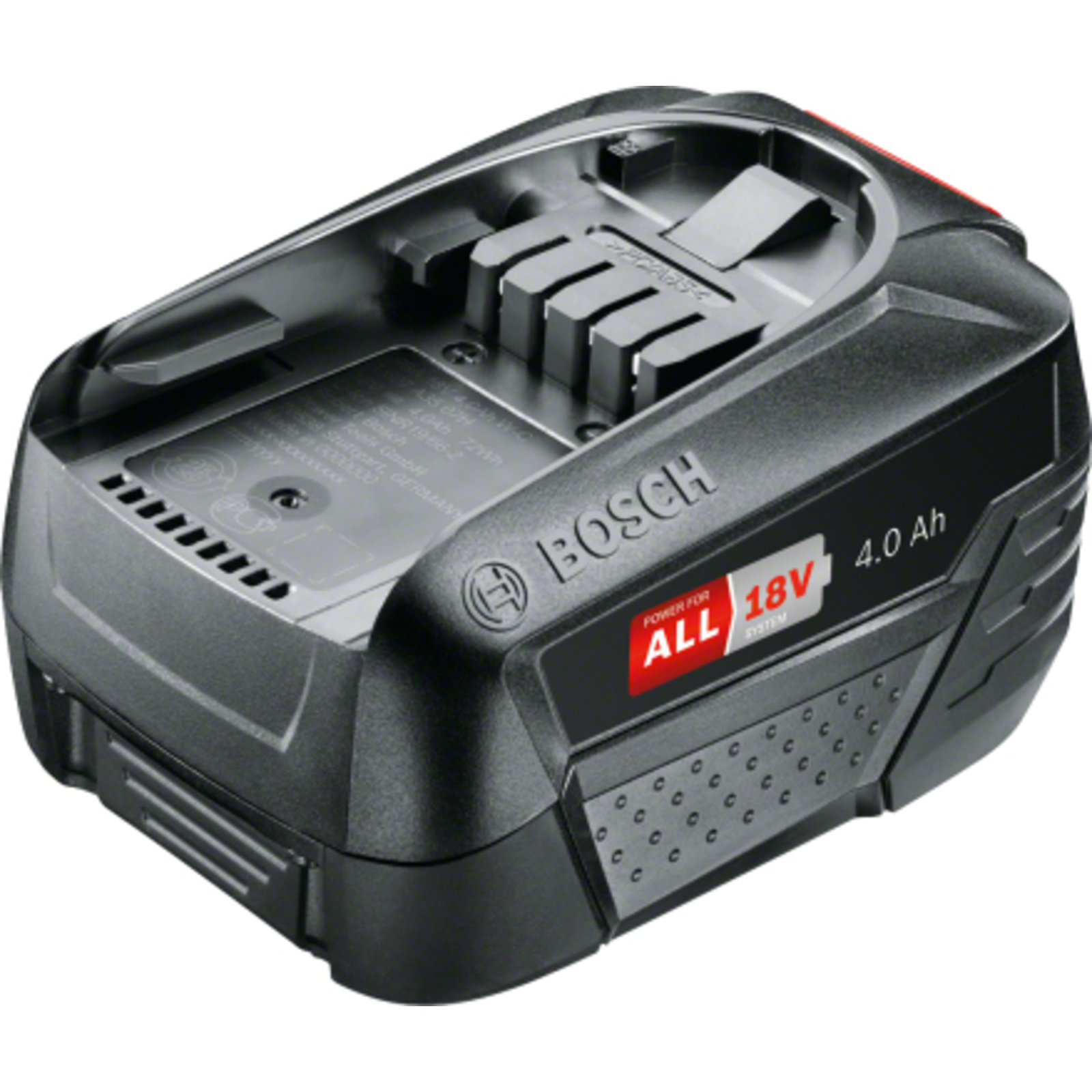 Bosch Rechargeable Battery PBA 18V 4.0Ah W-C BlackIANCE
