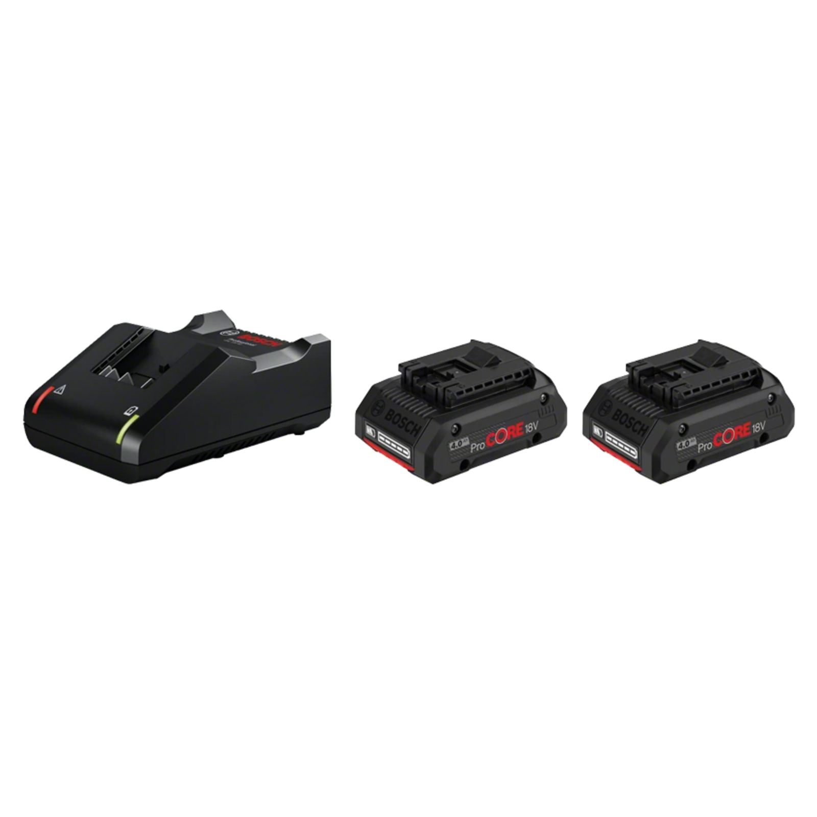 Bosch Starter Set 2 X ProCORE18V 4.0Ah + GAL 18V-40 Professional