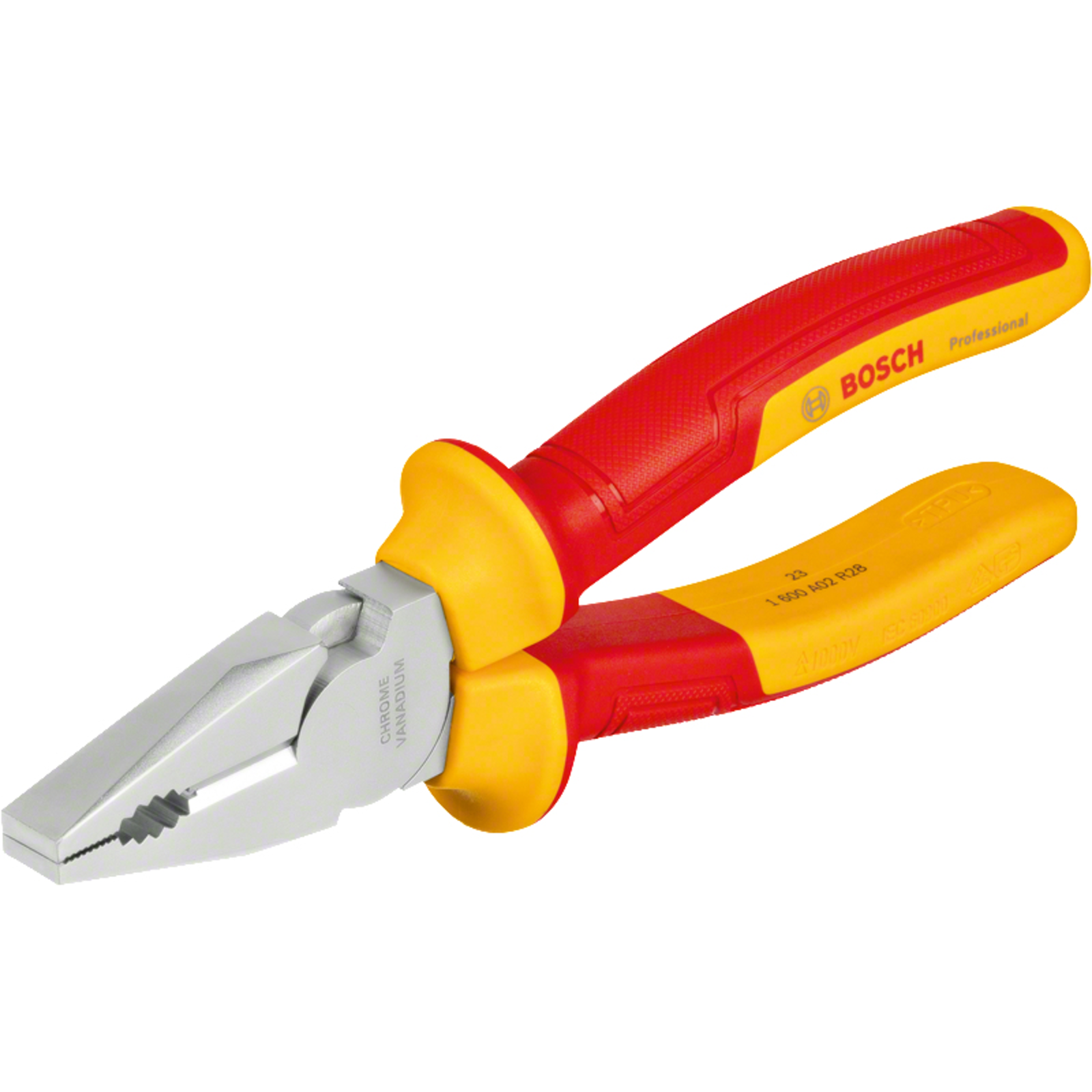 Bosch 1600A02NE1 VDE Combination Pliers 180mm