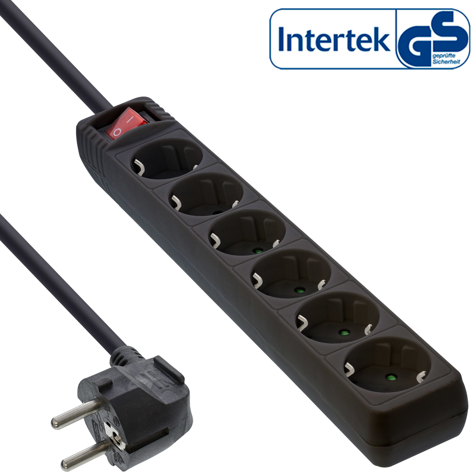 InLine Power Strip Input Input CEE 7/4