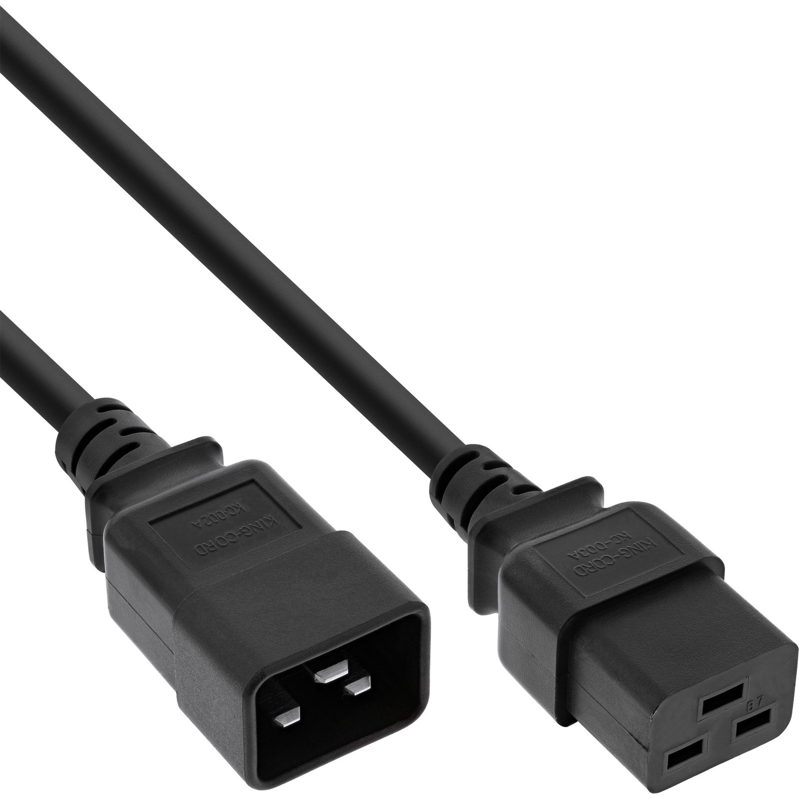 InLine Cold Appliance Extension 16A C19 to C20 3m