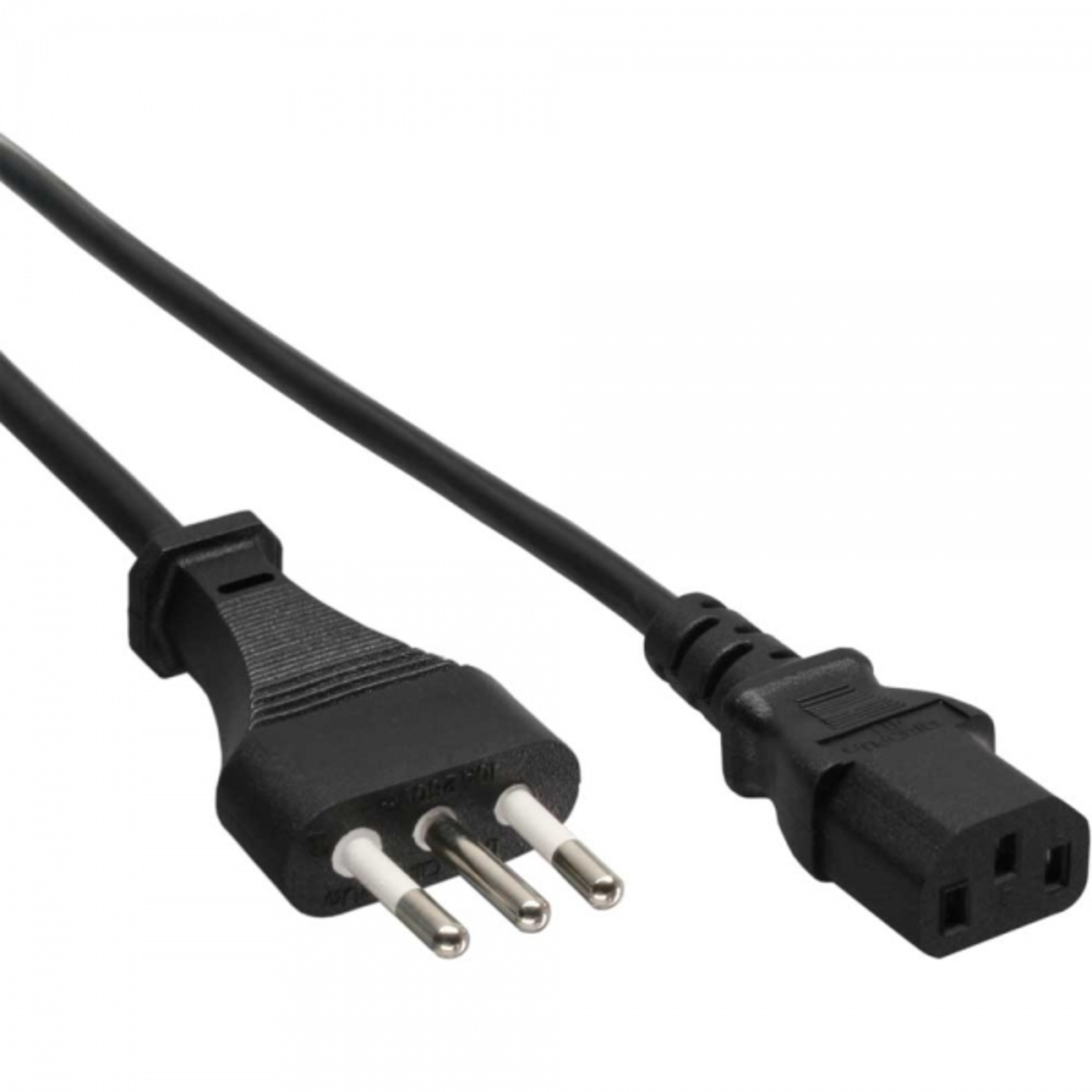 InLine Power Cable Mains Plug Italy to Cold Appliance Plug C13 1.8m