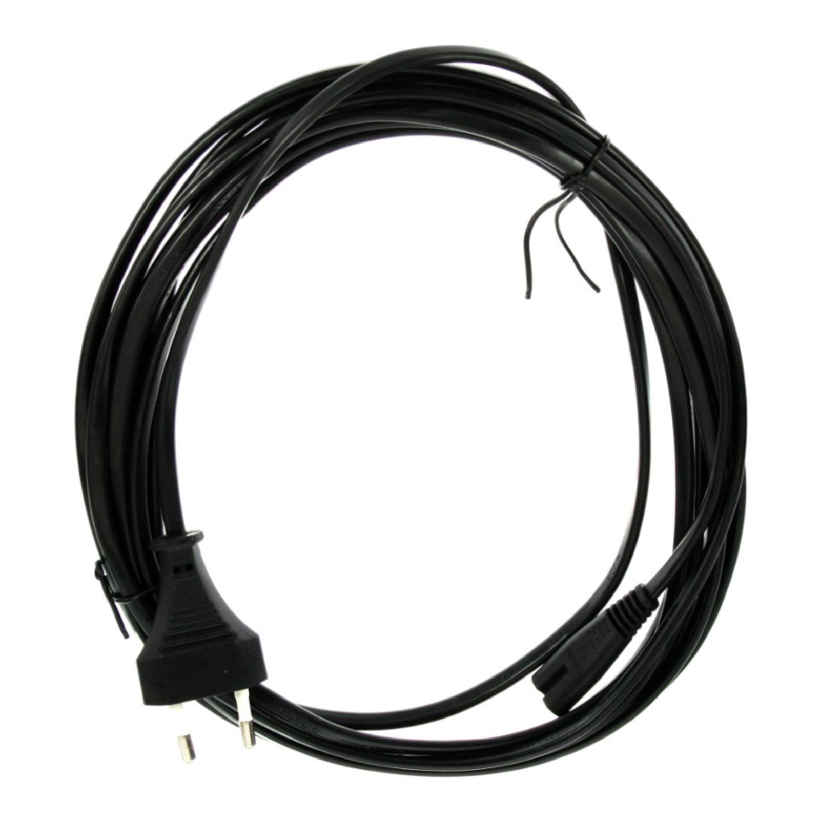 InLine Mains Cable Mains Plug to Euro 8 C7 Plug 5m