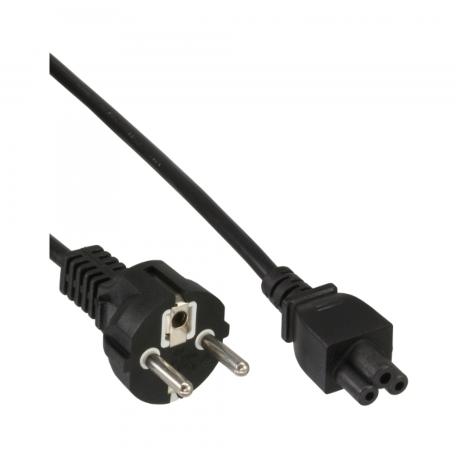 InLine Power Cable for Notebook 3-pin Connector Black 5m