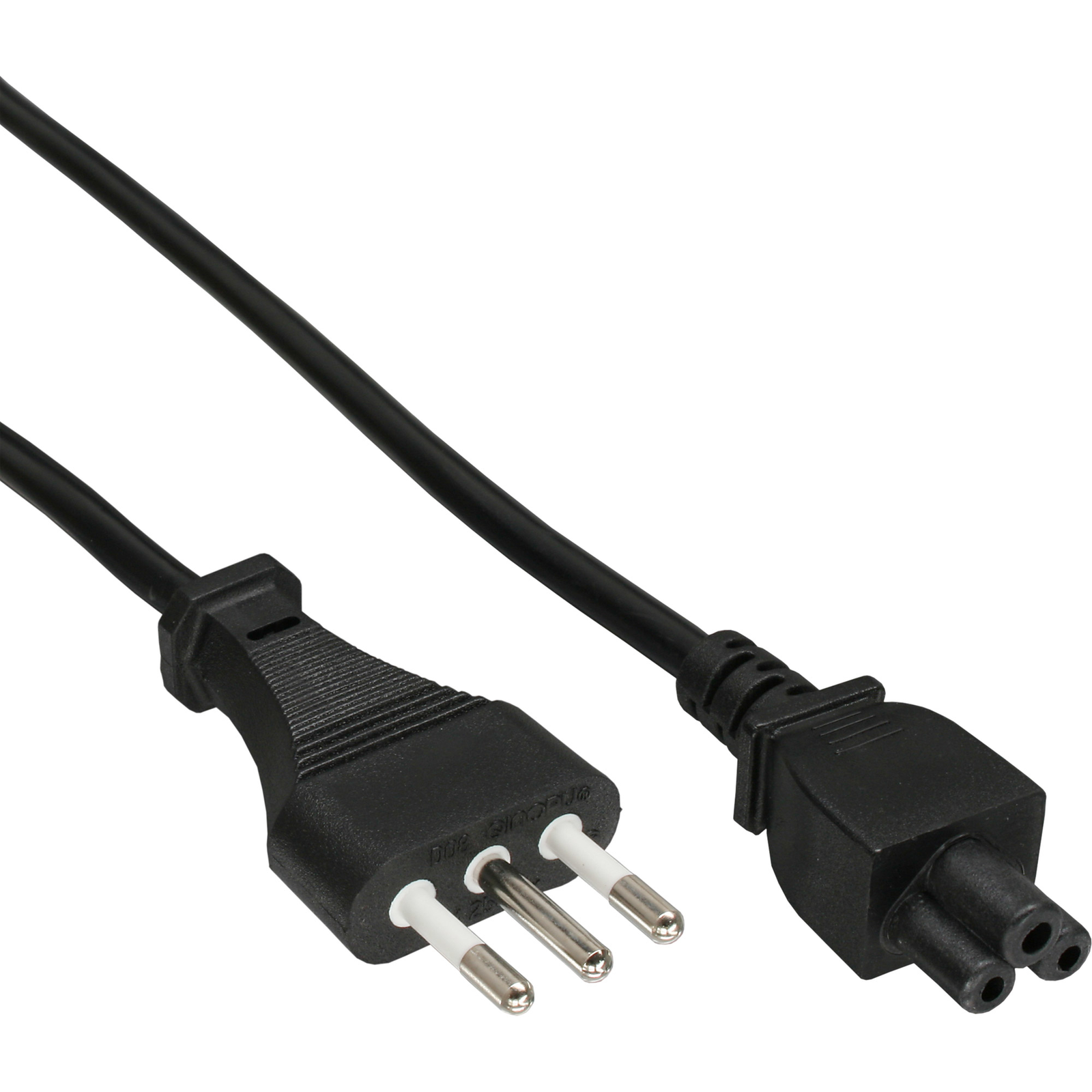 InLine Power Cable for Notebook Italy 3-pin Connector 2.0m