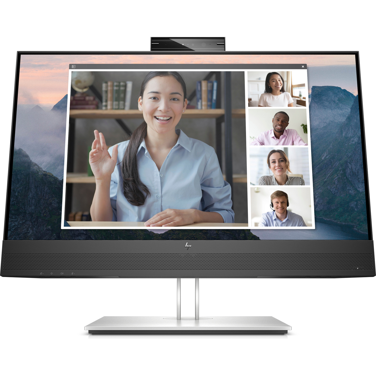 HPI E24mv G4 FHD Conferencing Monitor 60.5cm (23.8 Inch) 1920 X 1080 Pixels Full HD
