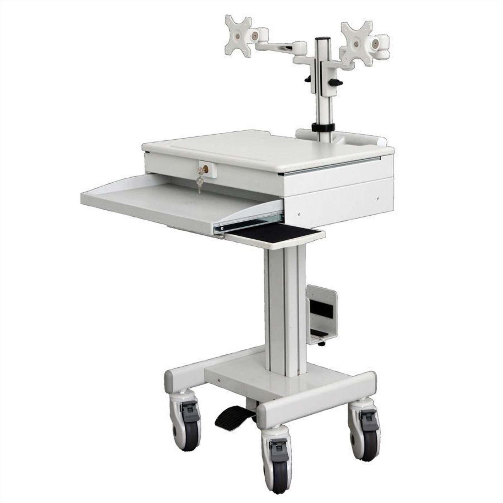 ROLINE 17.03.1175 100 X 100mm Height Adjustment White