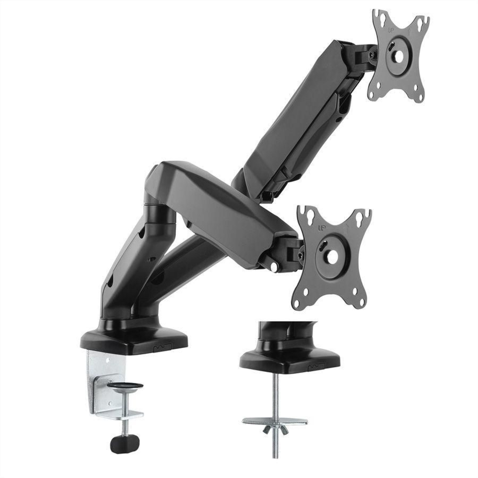 VALUE 17.99.1163 Clamp 6.5 Kg 75 X 75mm 100 X 100mm Height Adjustment Black