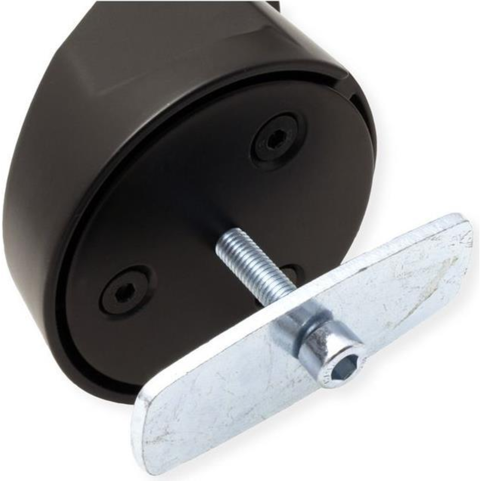 VALUE 17.99.1179 Clamp 8 Kg 75 X 75mm 100 X 100mm Height Adjustment Black