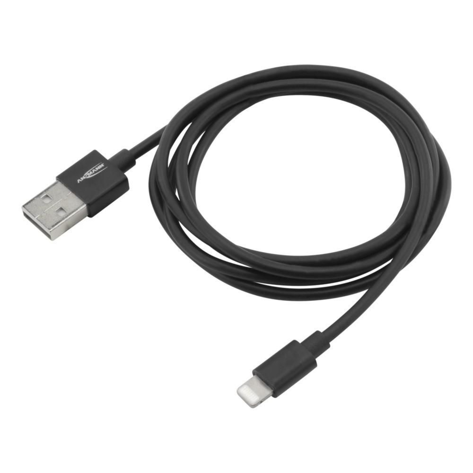 Ansmann 1700-0078 1.2 M USB A Lightning Male Male Black