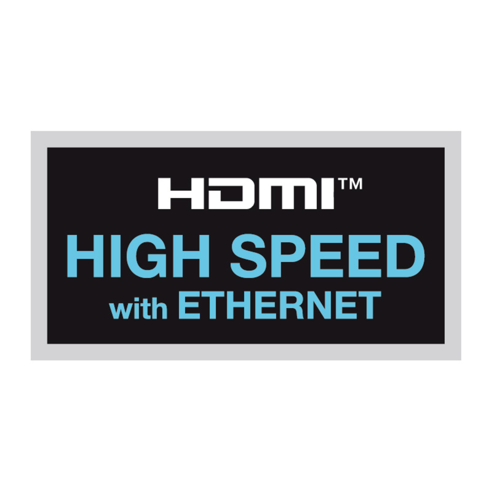 InLine HDMI High Speed Cable with Ethernet ST ST Black gold 2m