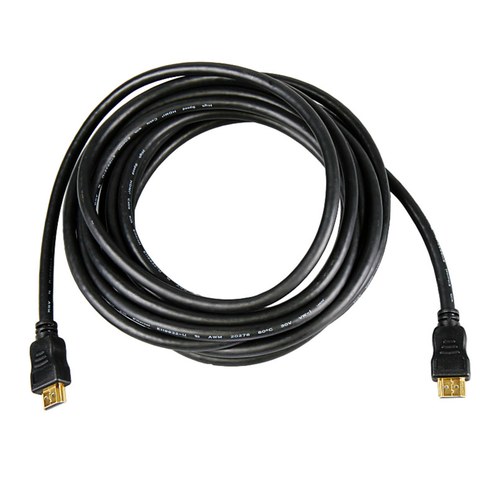 InLine HDMI Cable High Speed with Ethernet Black 5m