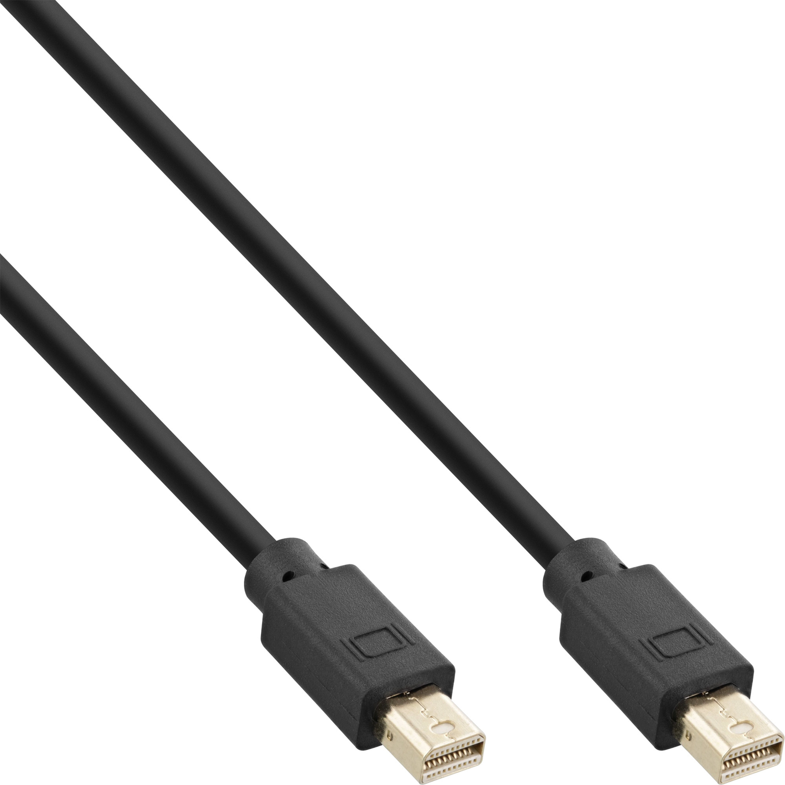 InLine Mini DisplayPort 1.4 Cable Male Male Black-gold 1m