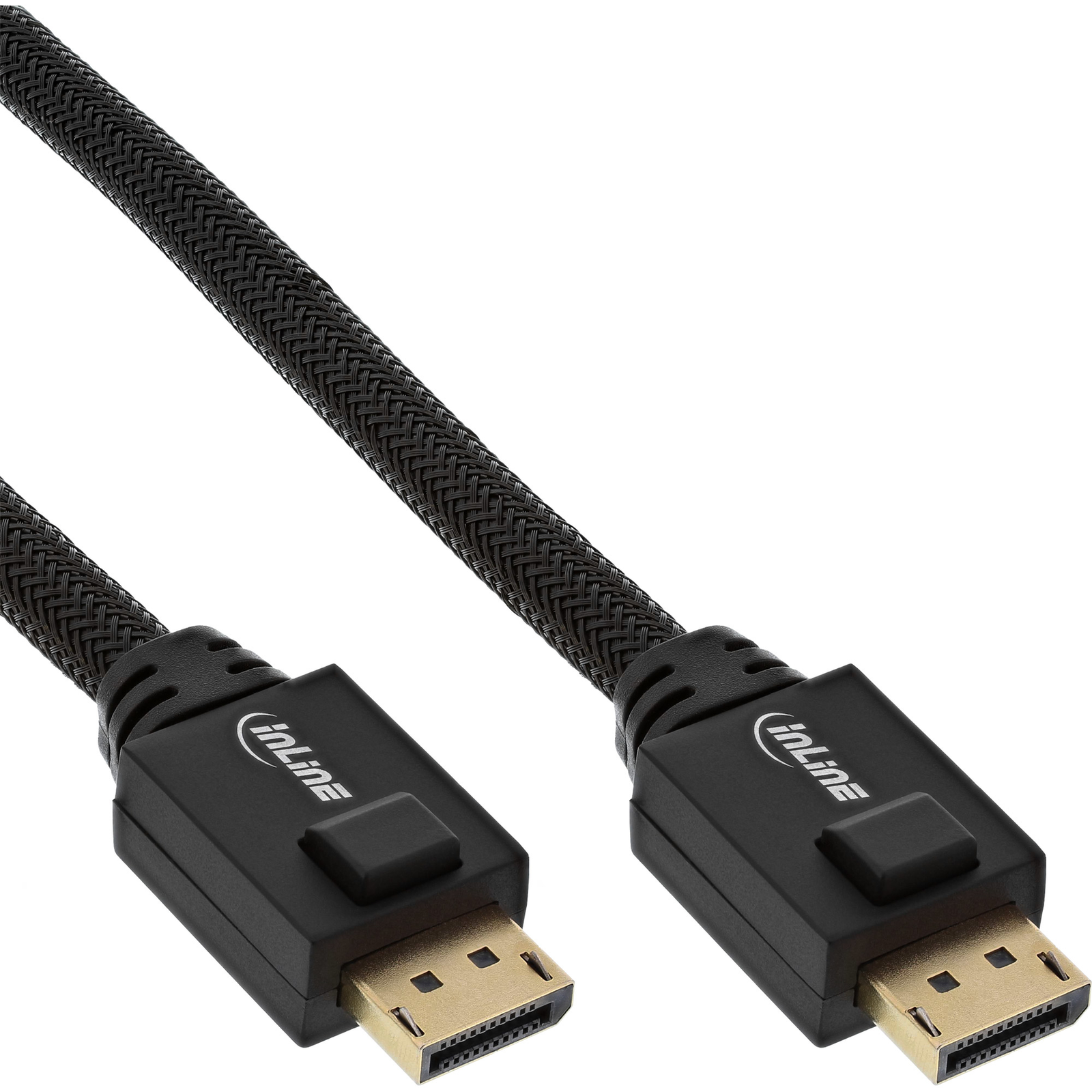 InLine DisplayPort Active Cable 4K2K Black gold-plated Contacts 25m