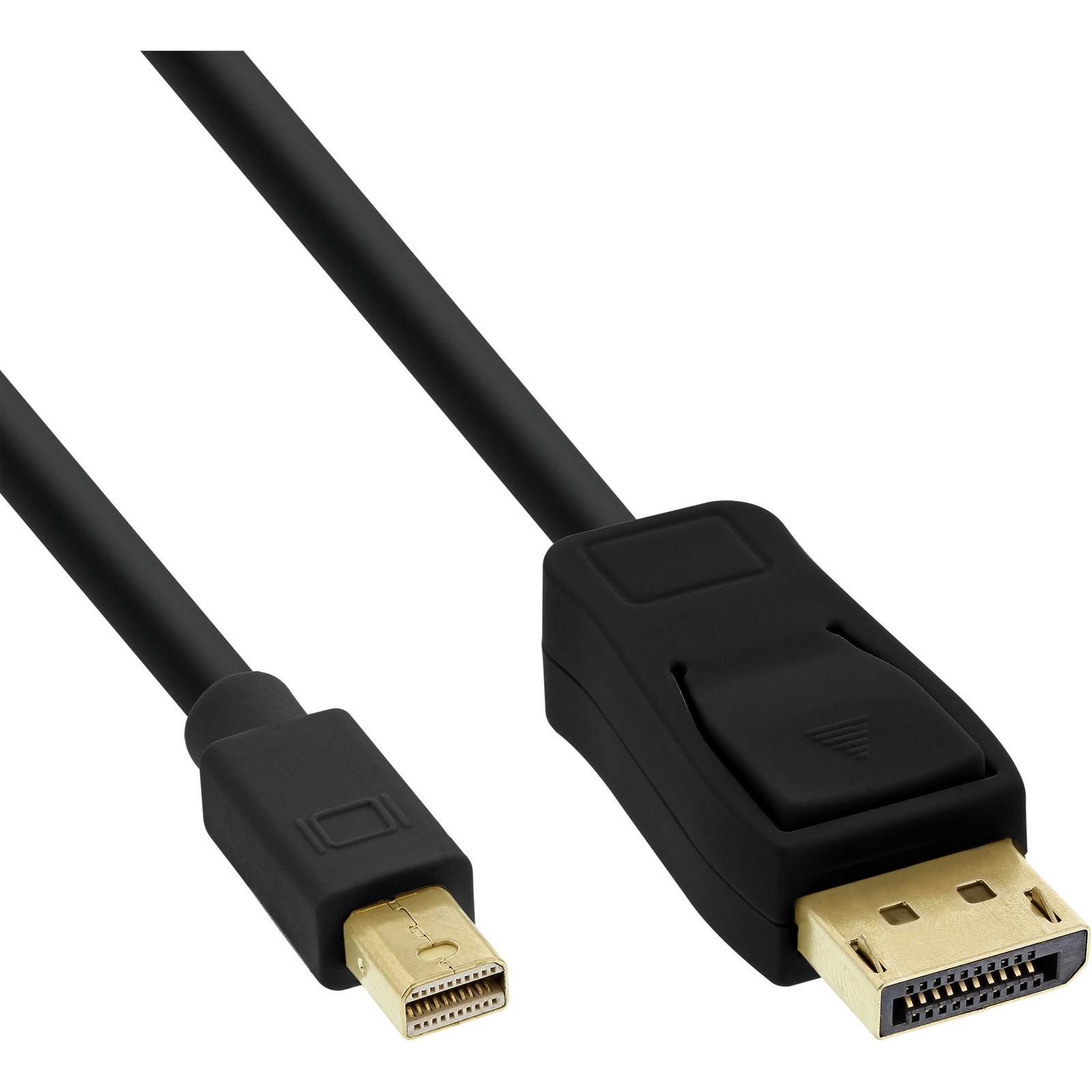 InLine Mini DisplayPort to DisplayPort Cable Black 0.5m