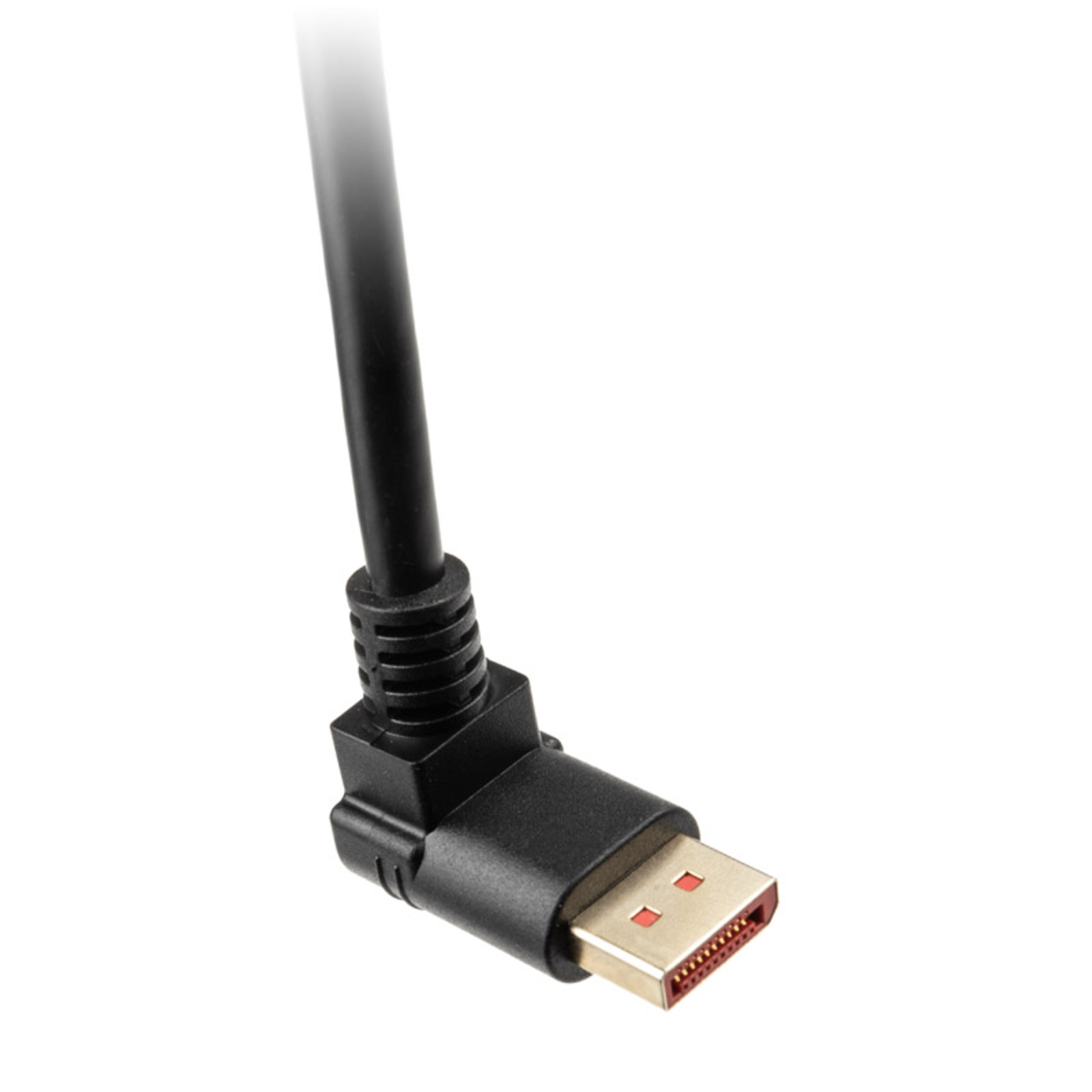 InLine 8K (UHD-2) DisplayPort Cable Angled Upwards Black 3m