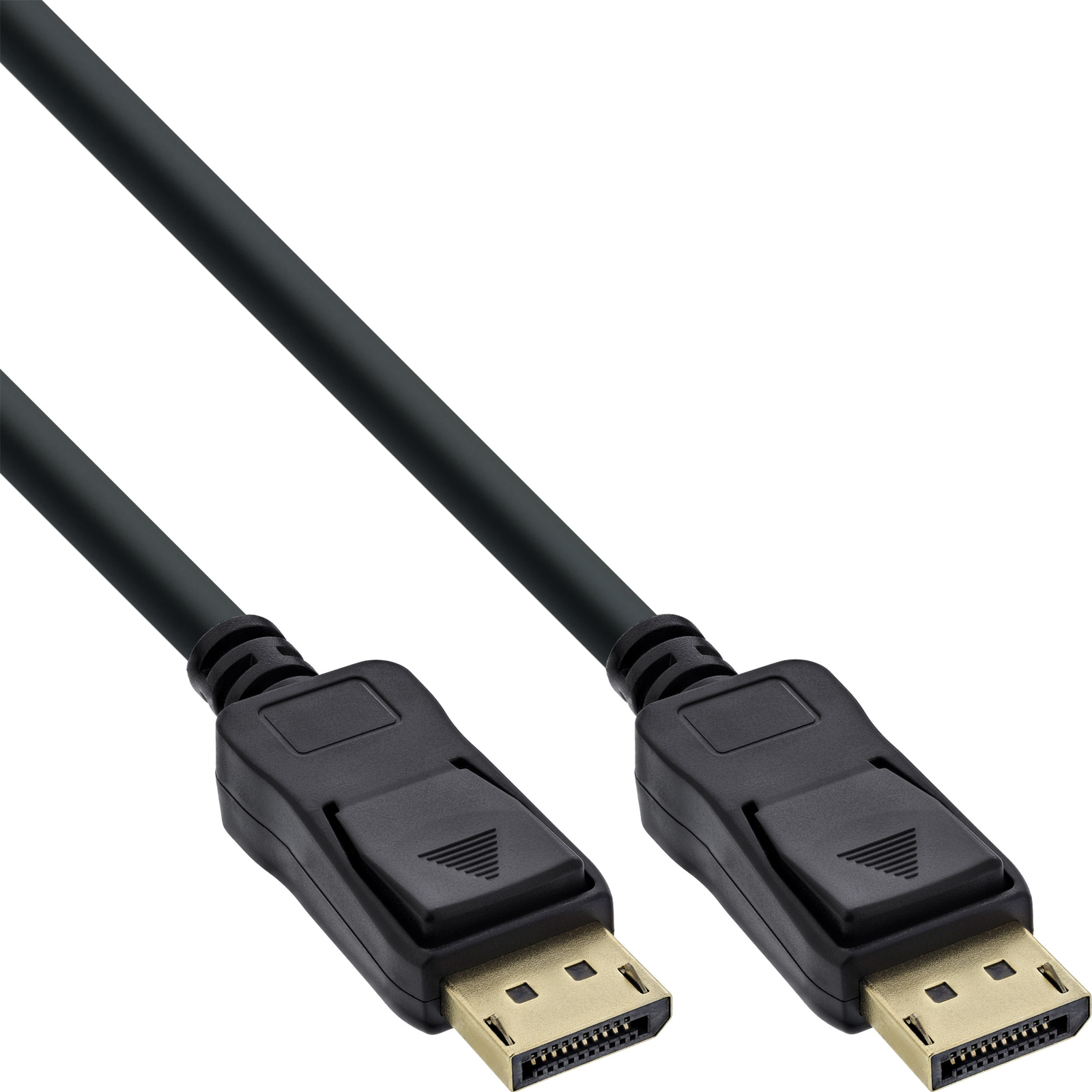 InLine DisplayPort Cable Black gold-plated Contacts 0.5m